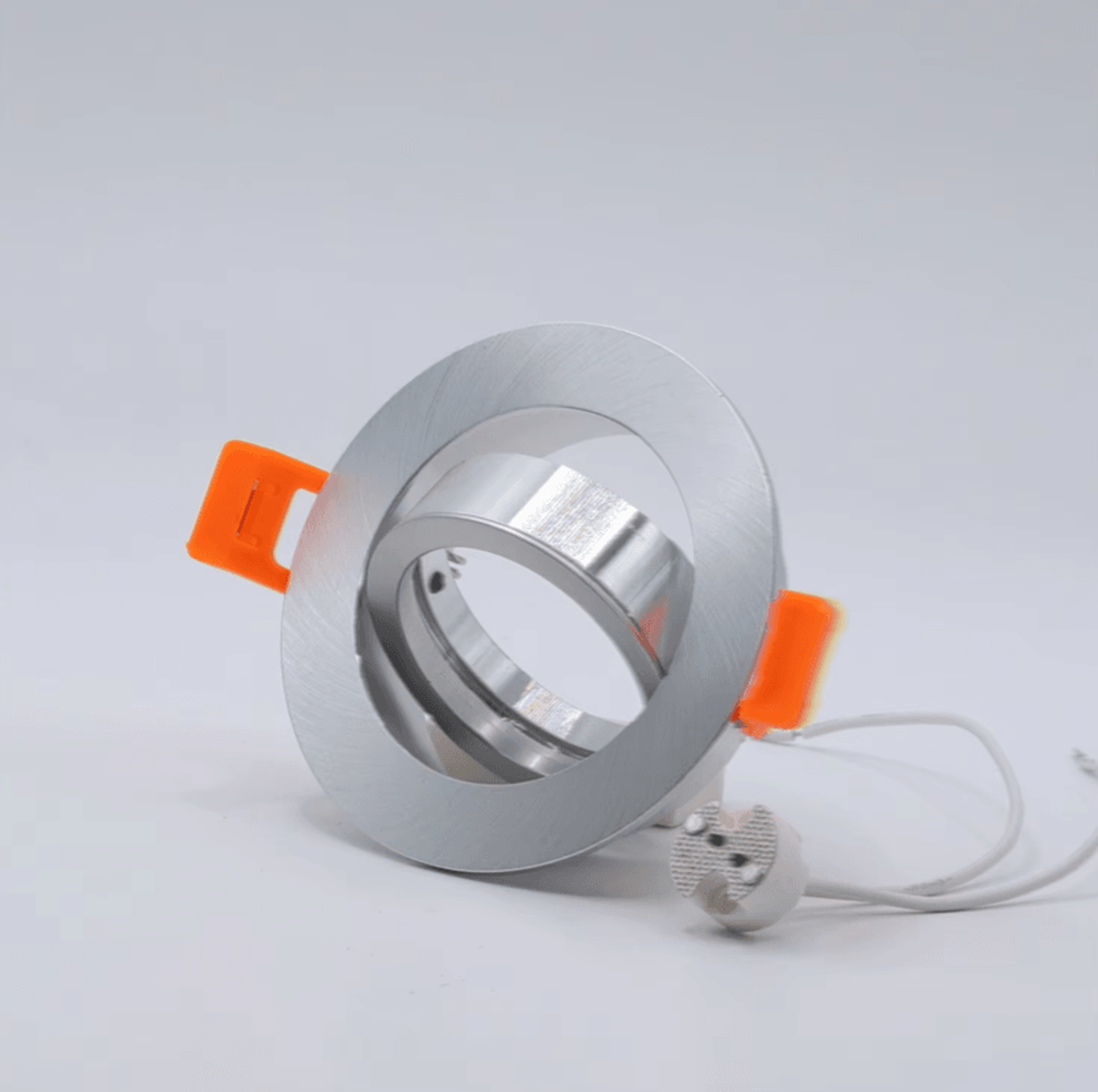 5pcs mr16 recessed ceiling downlight fixtures embedded led spotlight frames for home lighting