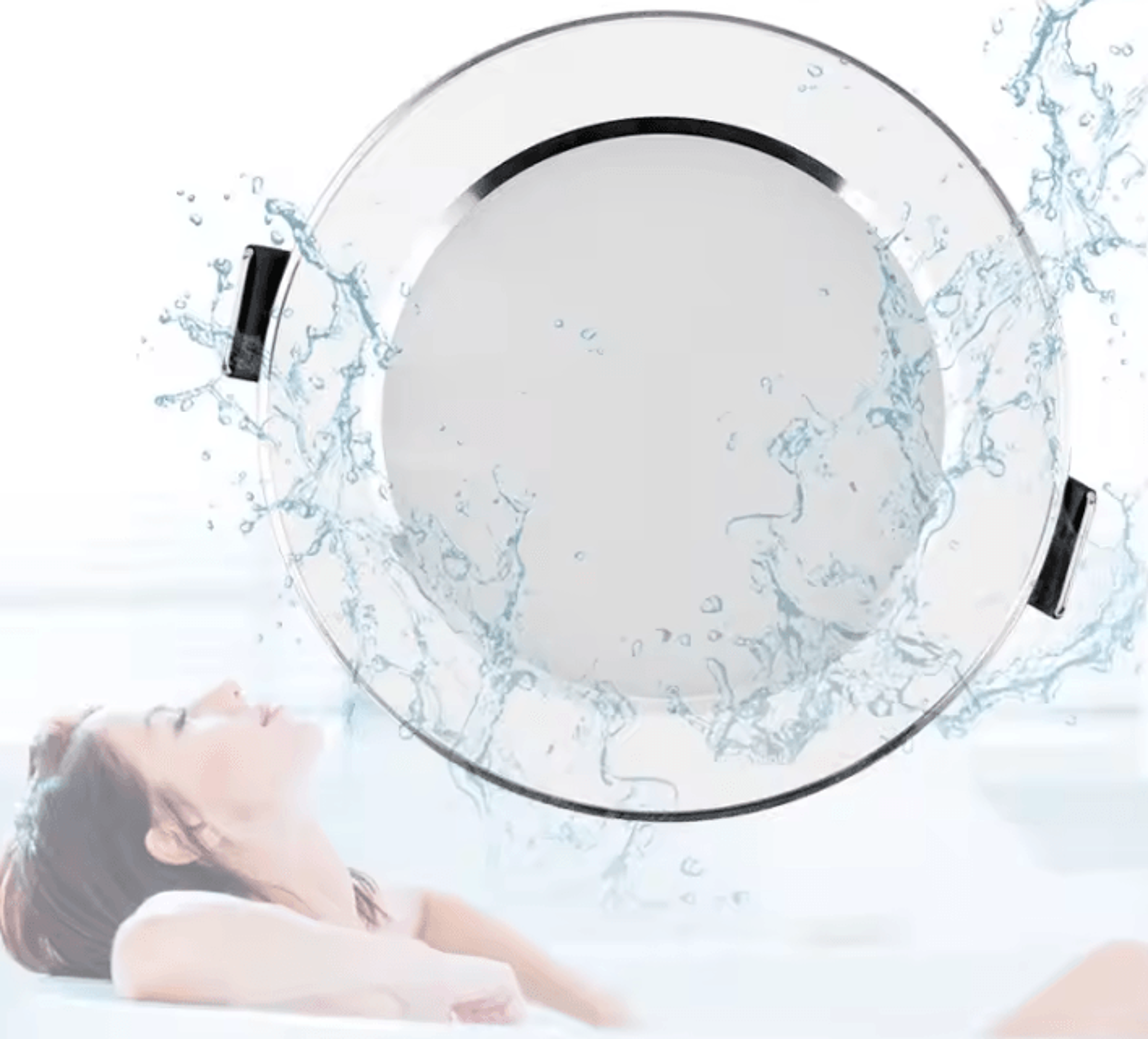 waterproof dimmable led ceiling downlight 5w 7w 9w 12w 15w 18w warm cold white recessed spotlight ac230v