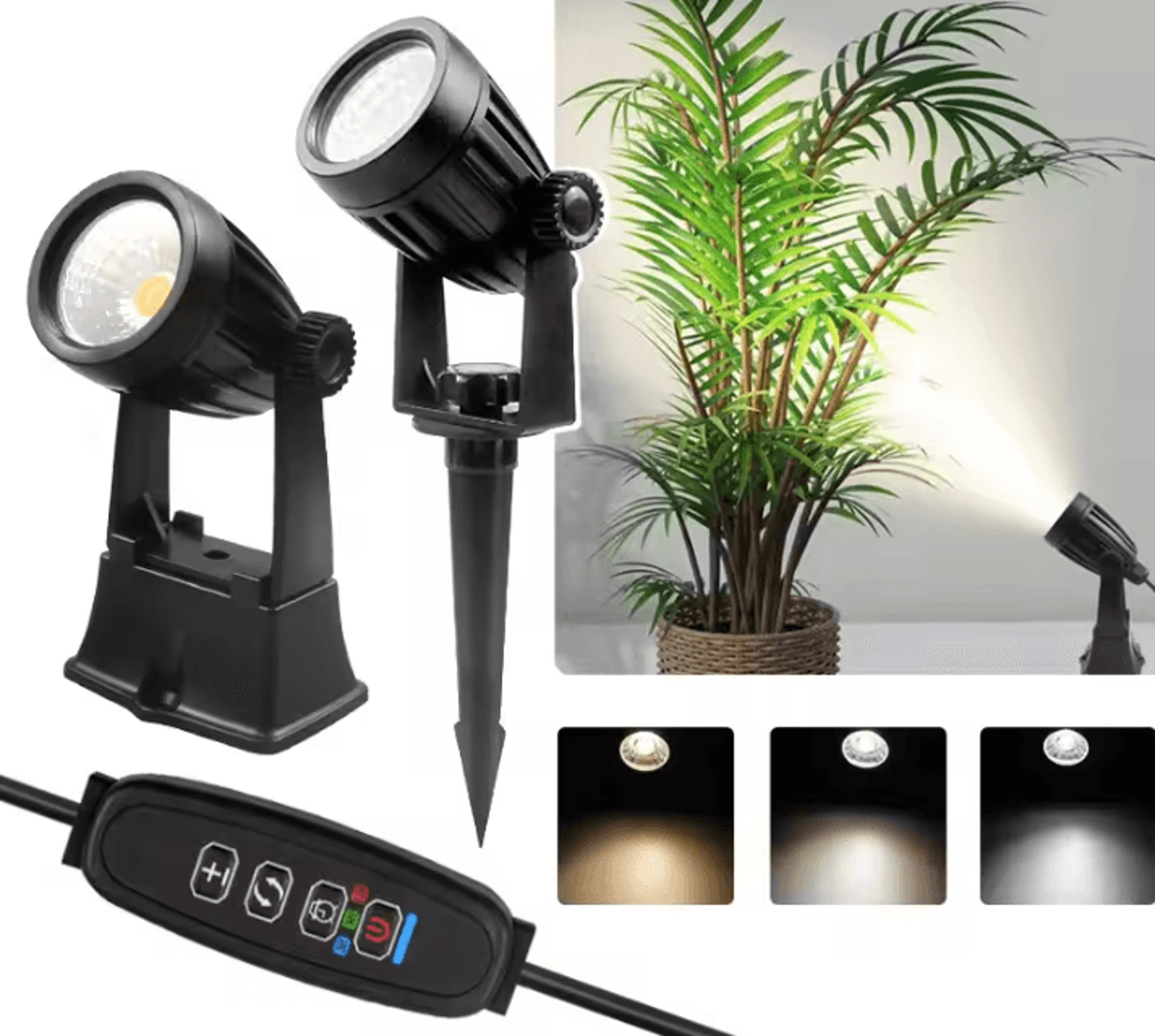 5w usb led plant spotlight dimmable 5v indoor uplight lamp for potted plants and home decoration