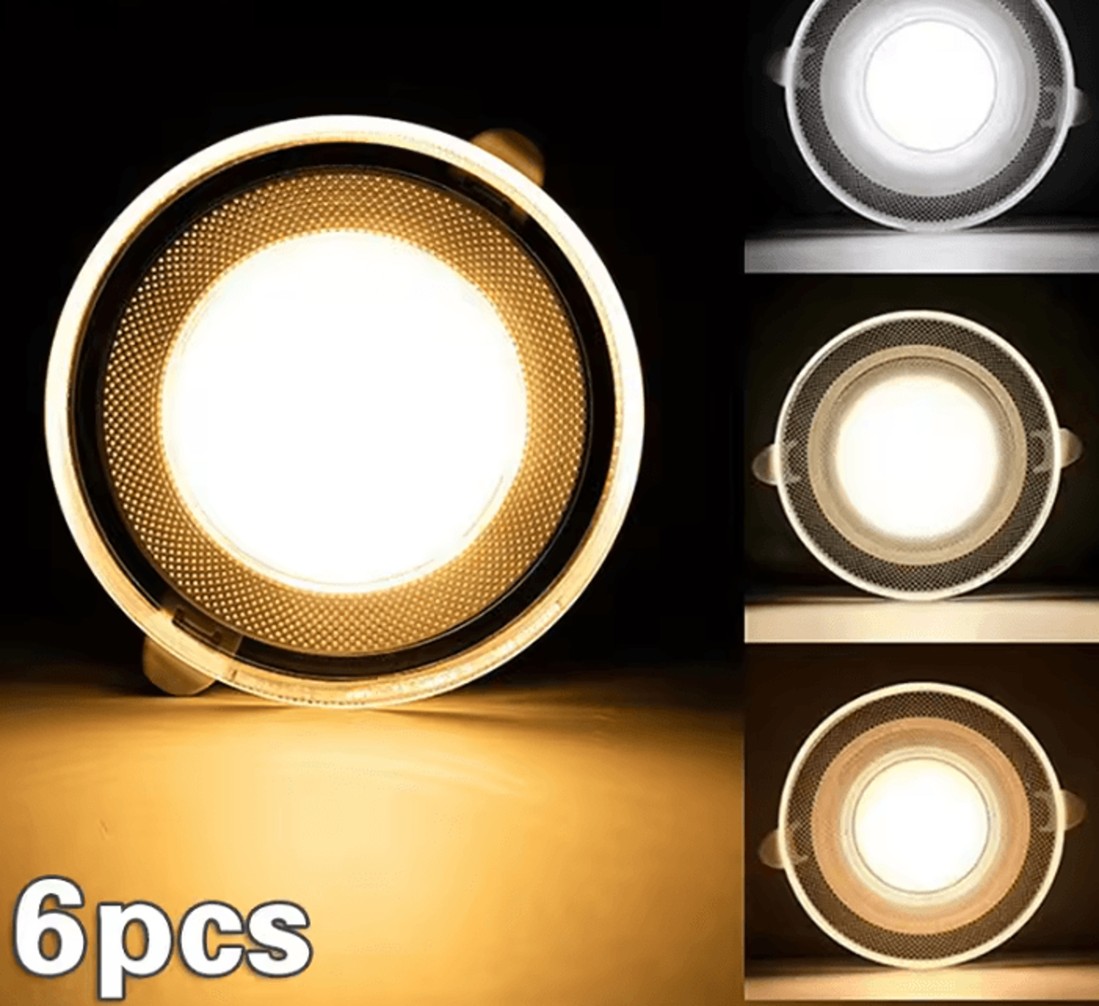 modern round led recessed downlight 3w 5w 7w 9w warm cold white ceiling spotlight ac220-240v