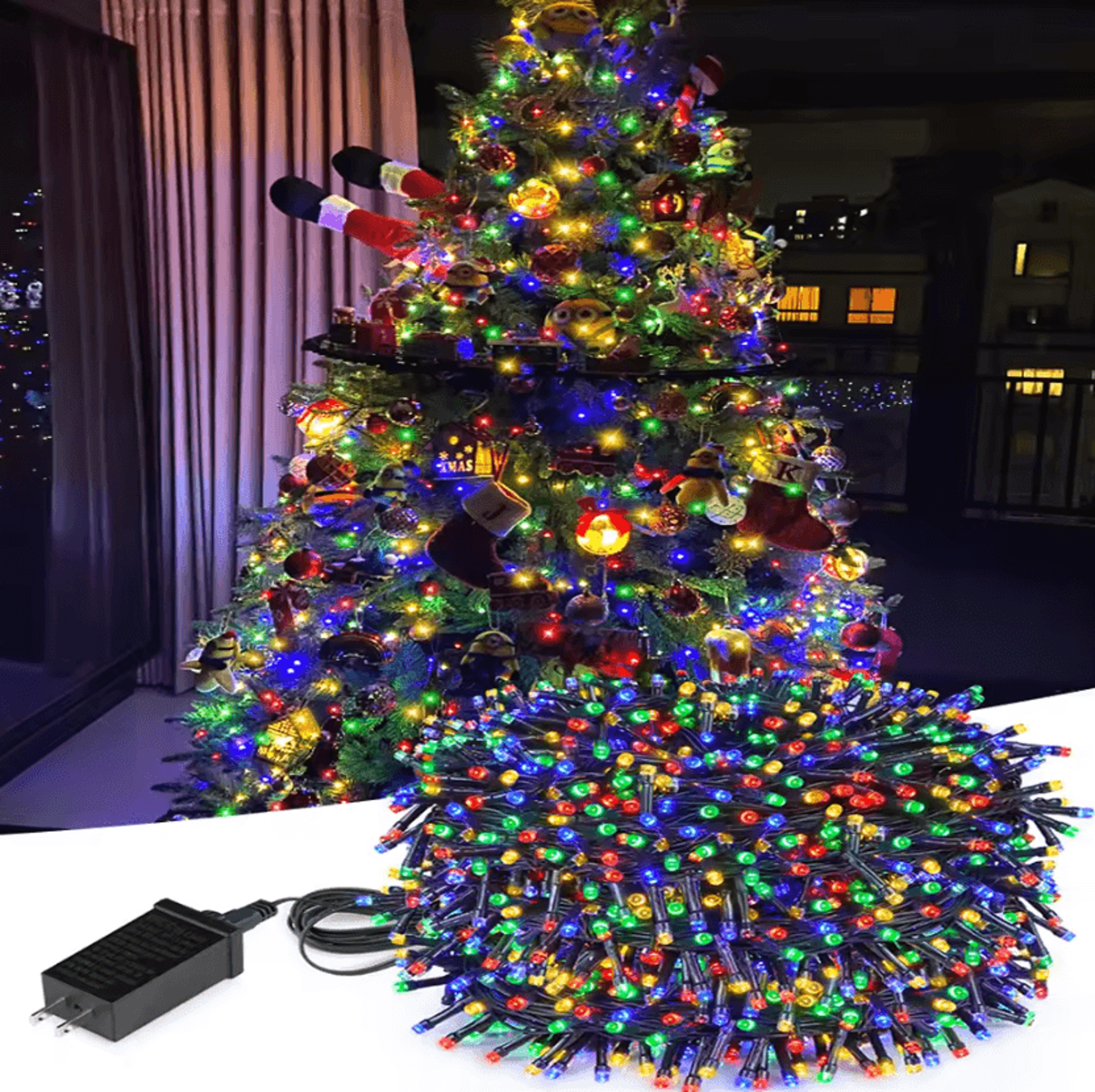 24v waterproof led christmas fairy string lights 10m 20m 30m 50m 100m outdoor garden garland for holiday and wedding dec