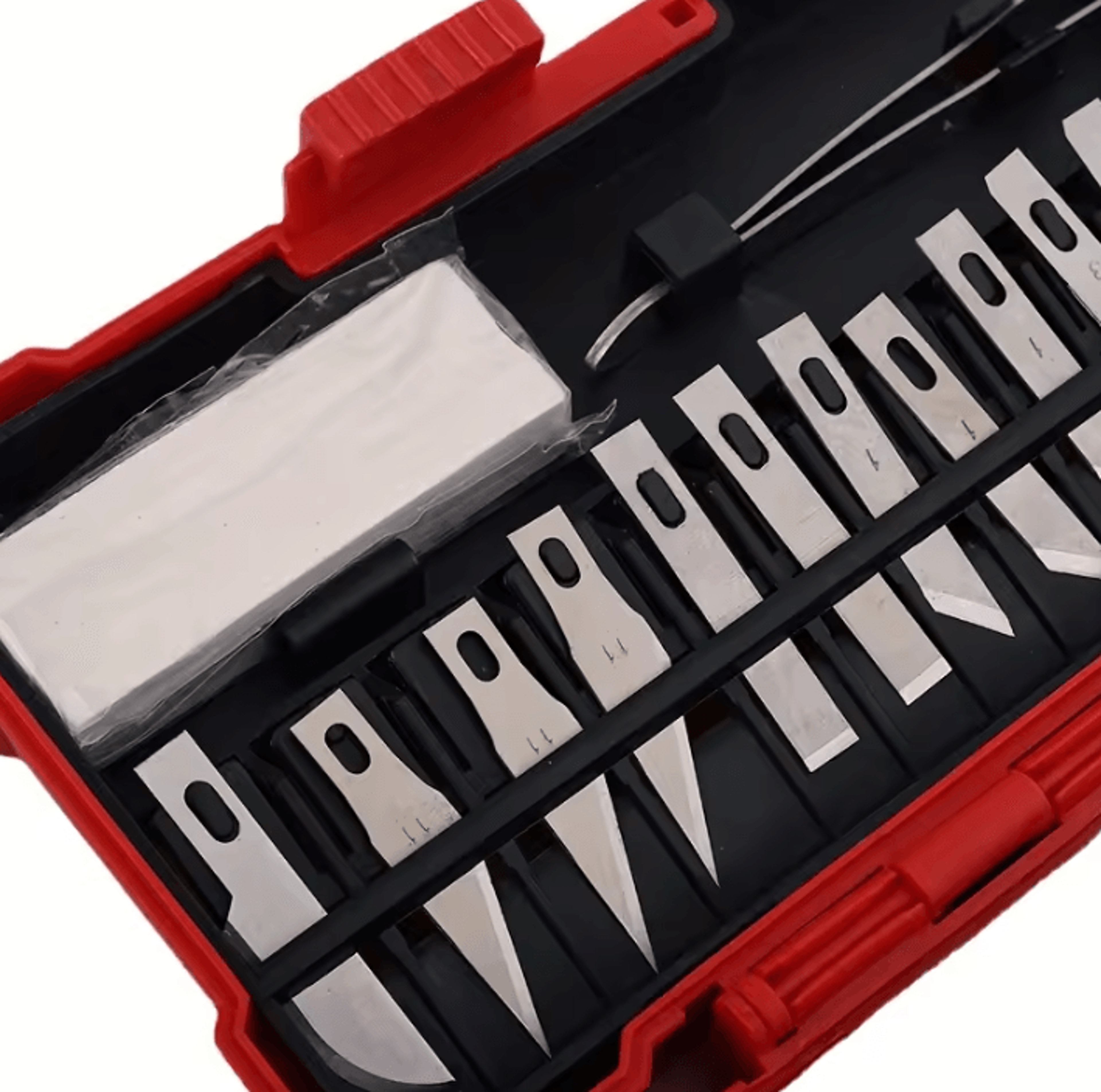 29pcs precision hobby knife set with craft cutting blades for art, model making, woodworking and leather crafts