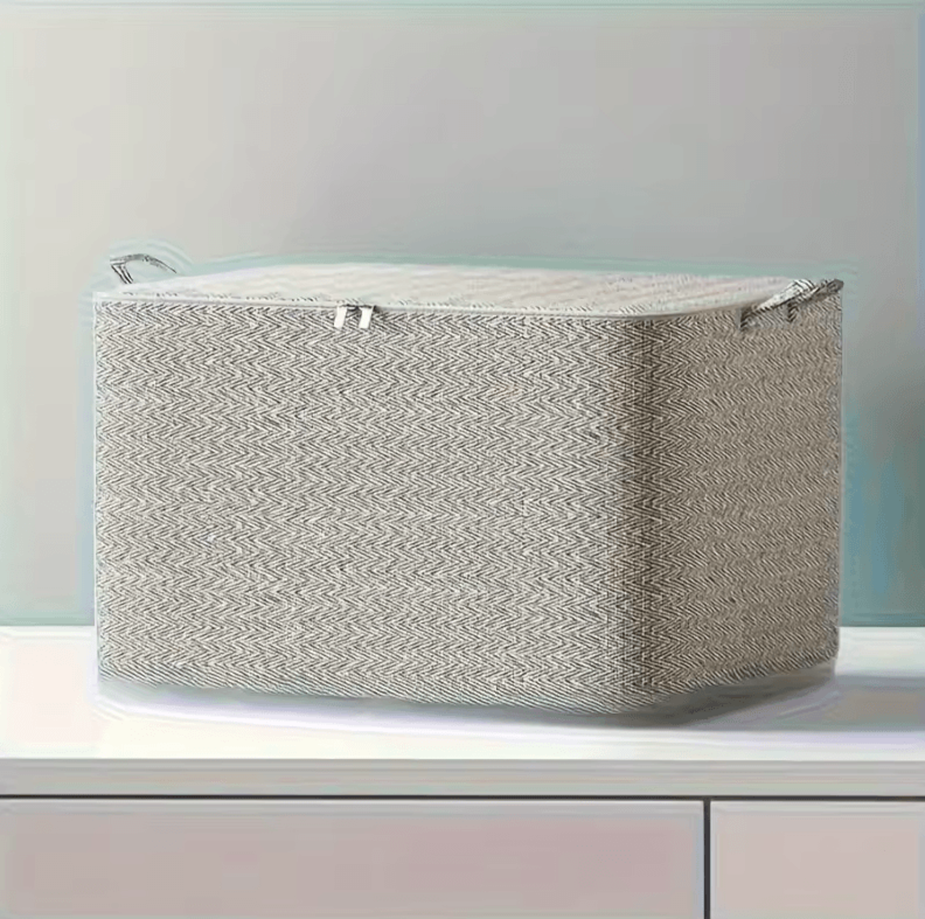 3pcs large capacity storage organizer bags non-woven closet wardrobe storage set