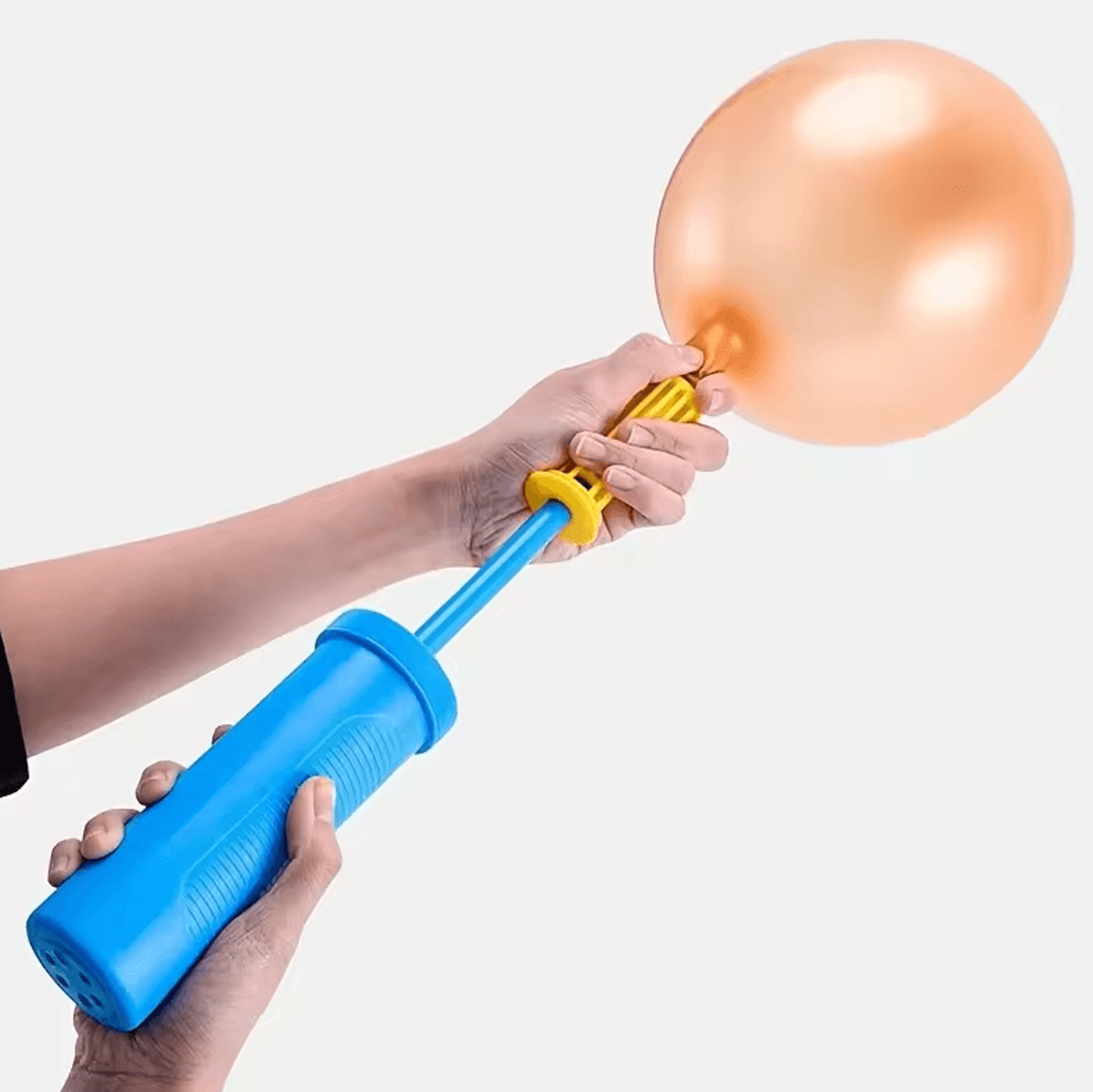 portable balloon pump with handle one-touch fast inflation for balloons & party decor