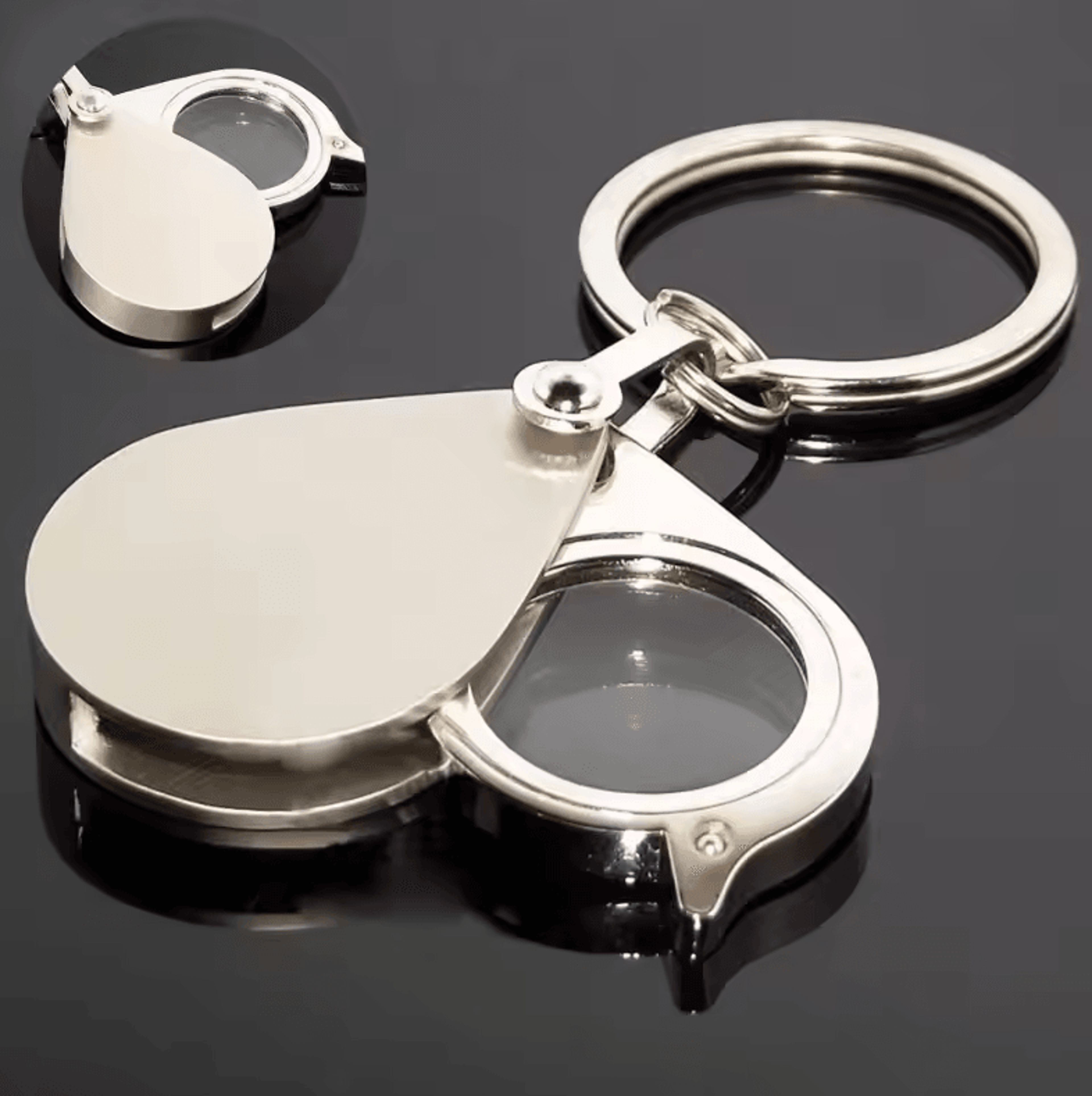 10x portable folding magnifying glass compact lightweight durable design