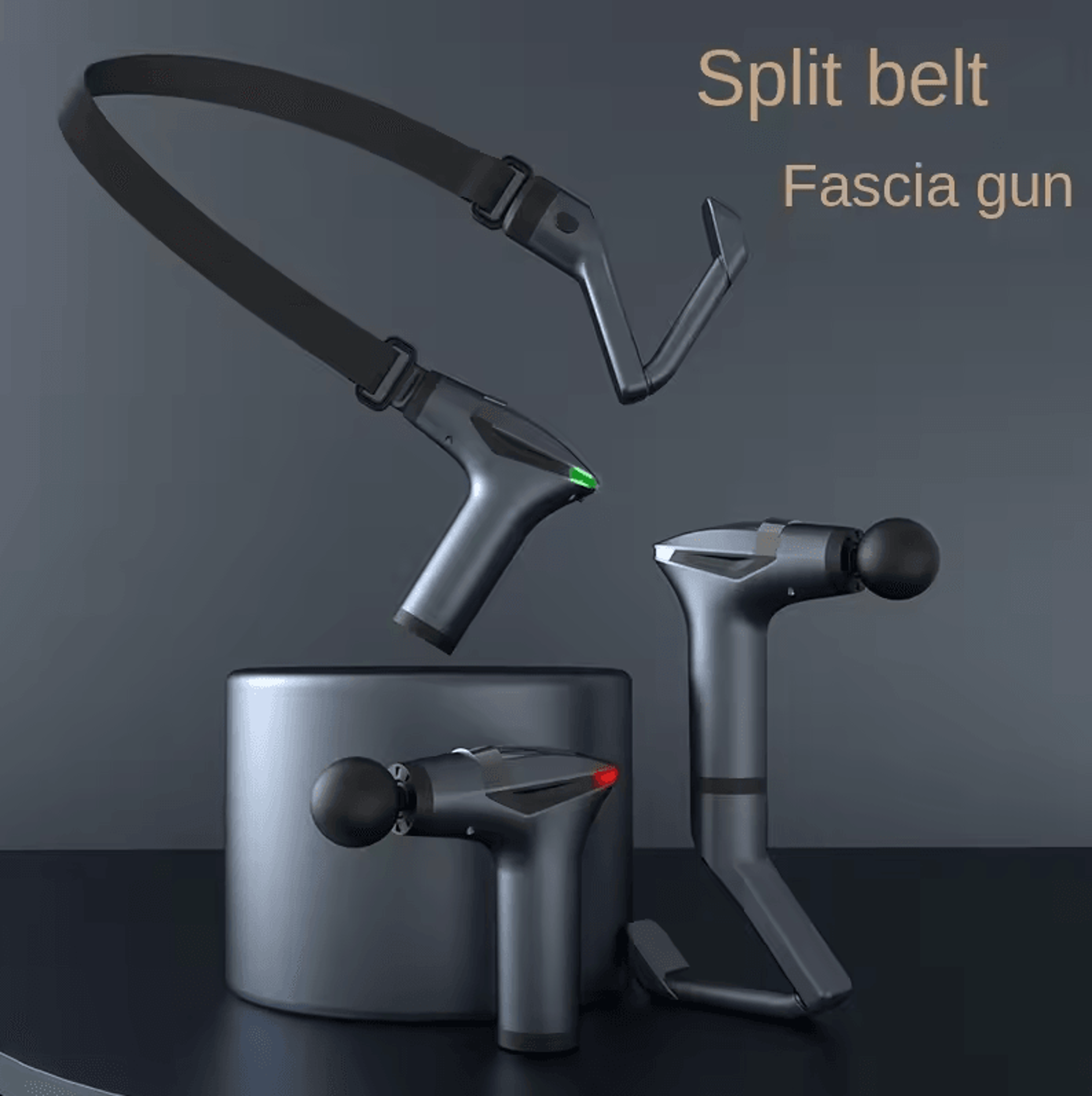 hot selling multifunctional long-handle massage gun – deep tissue percussion body electric massager