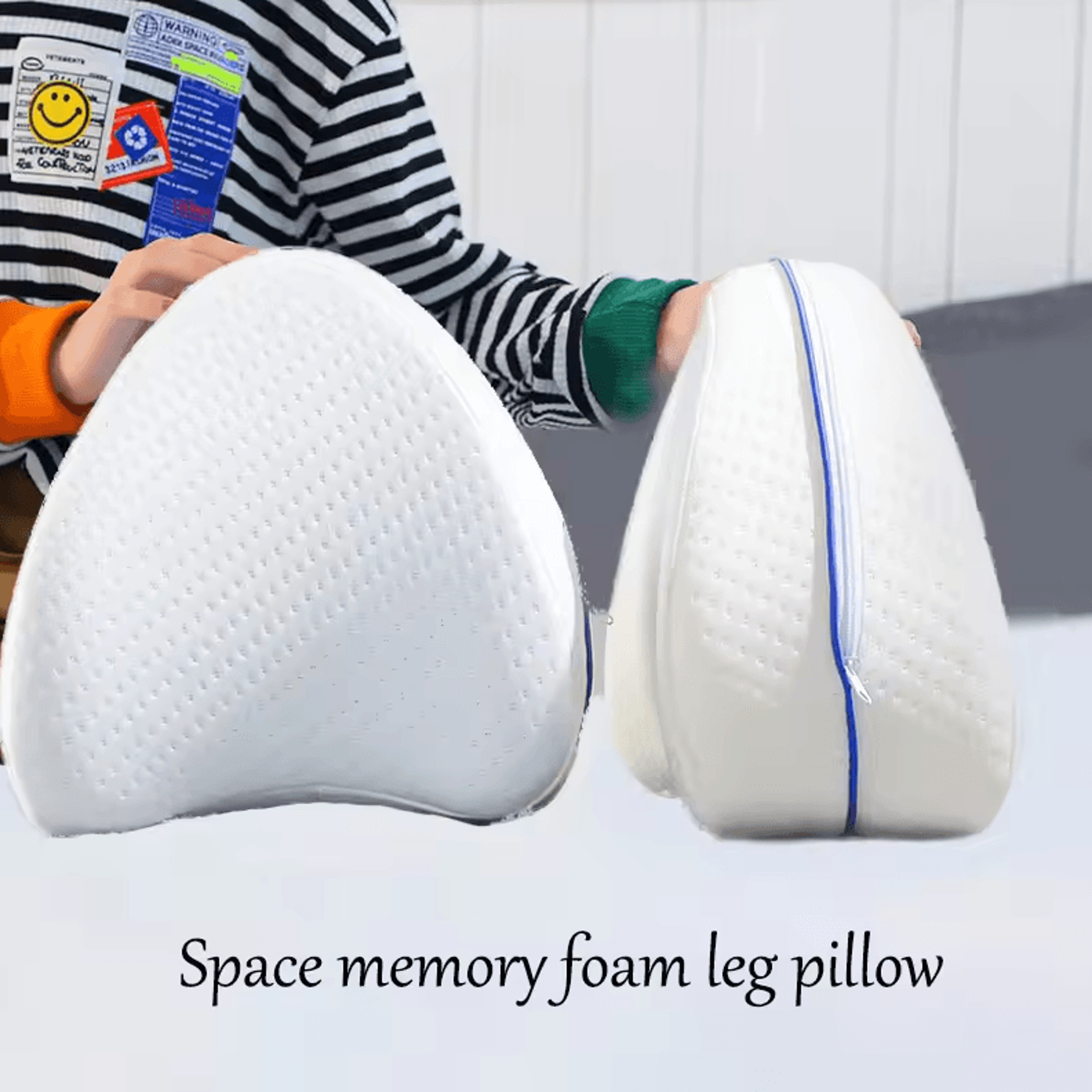 body memory cotton leg pillow body joint pain relief waist and leg pain relief sciatica pad anti-slip household thigh le