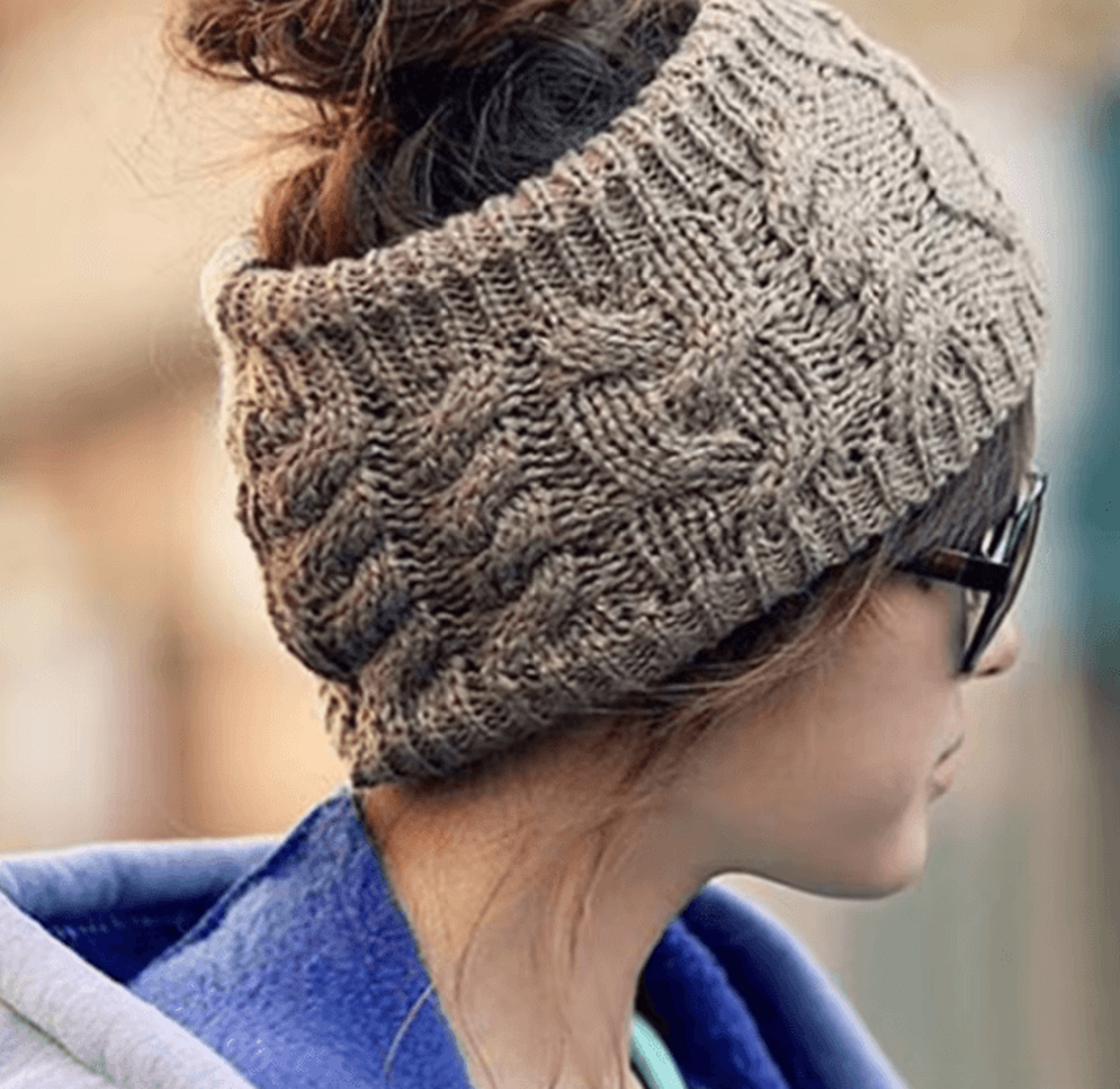 one size warm winter skullies beanie solid color knit wool hat fashion snow cap for women