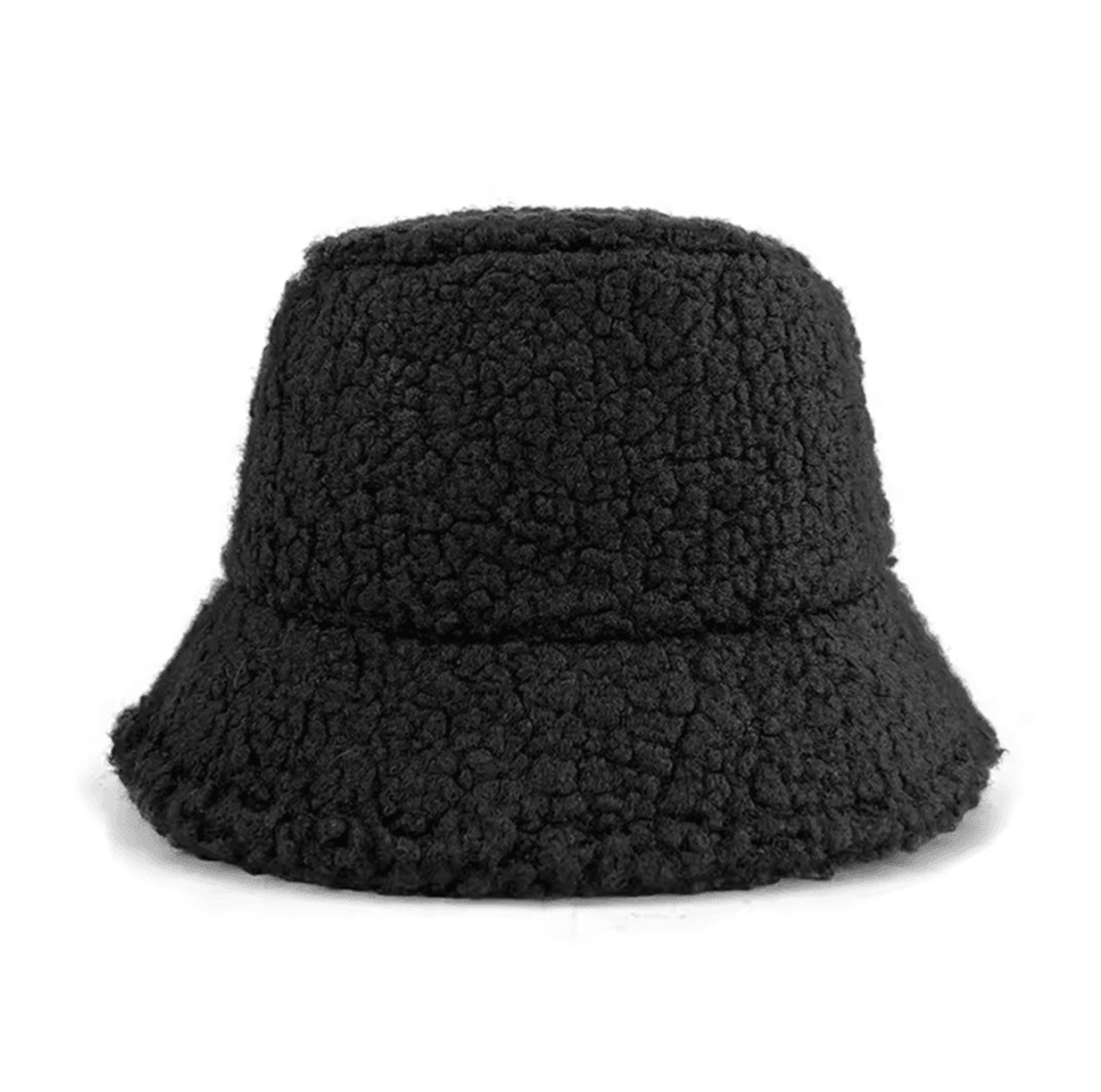 unisex graffiti bucket hat warm outdoor lamb wool cap for fishing and winter