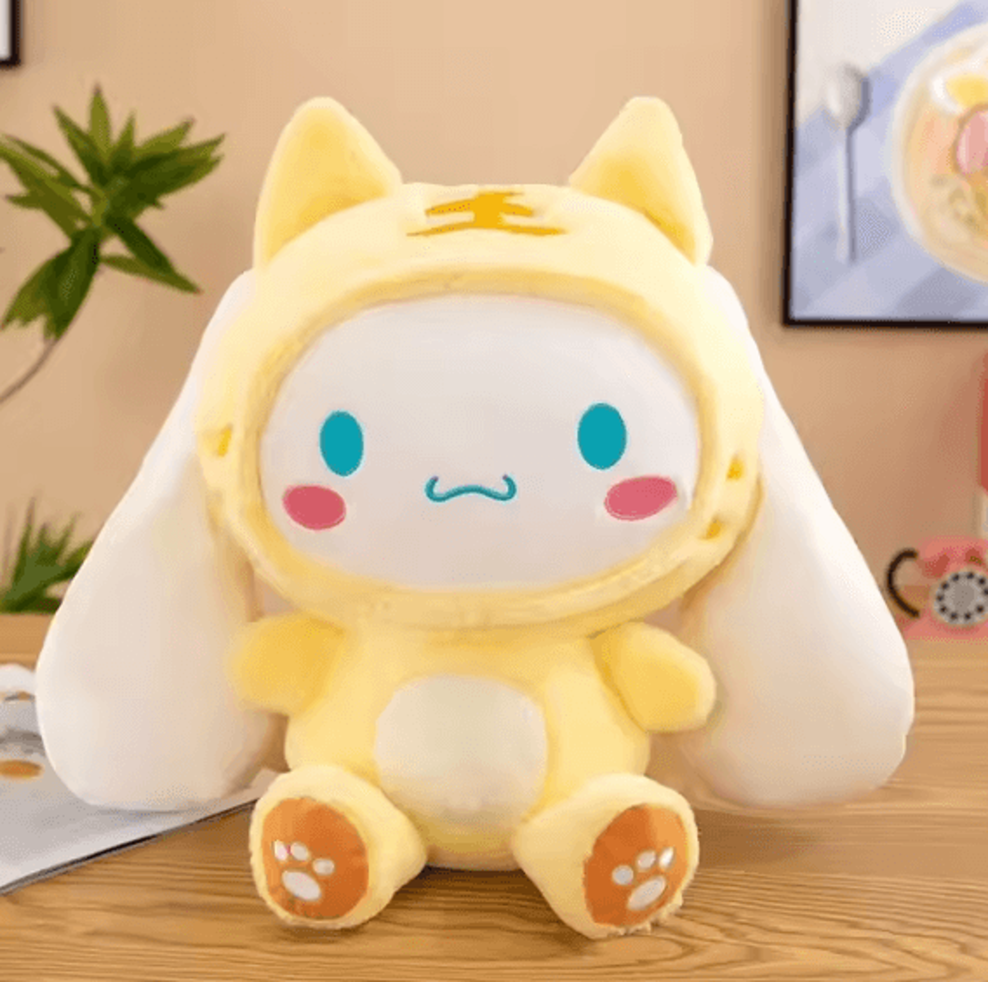 cartoon plush toy 10-inch cute anime character plush doll birthday gift for your kids