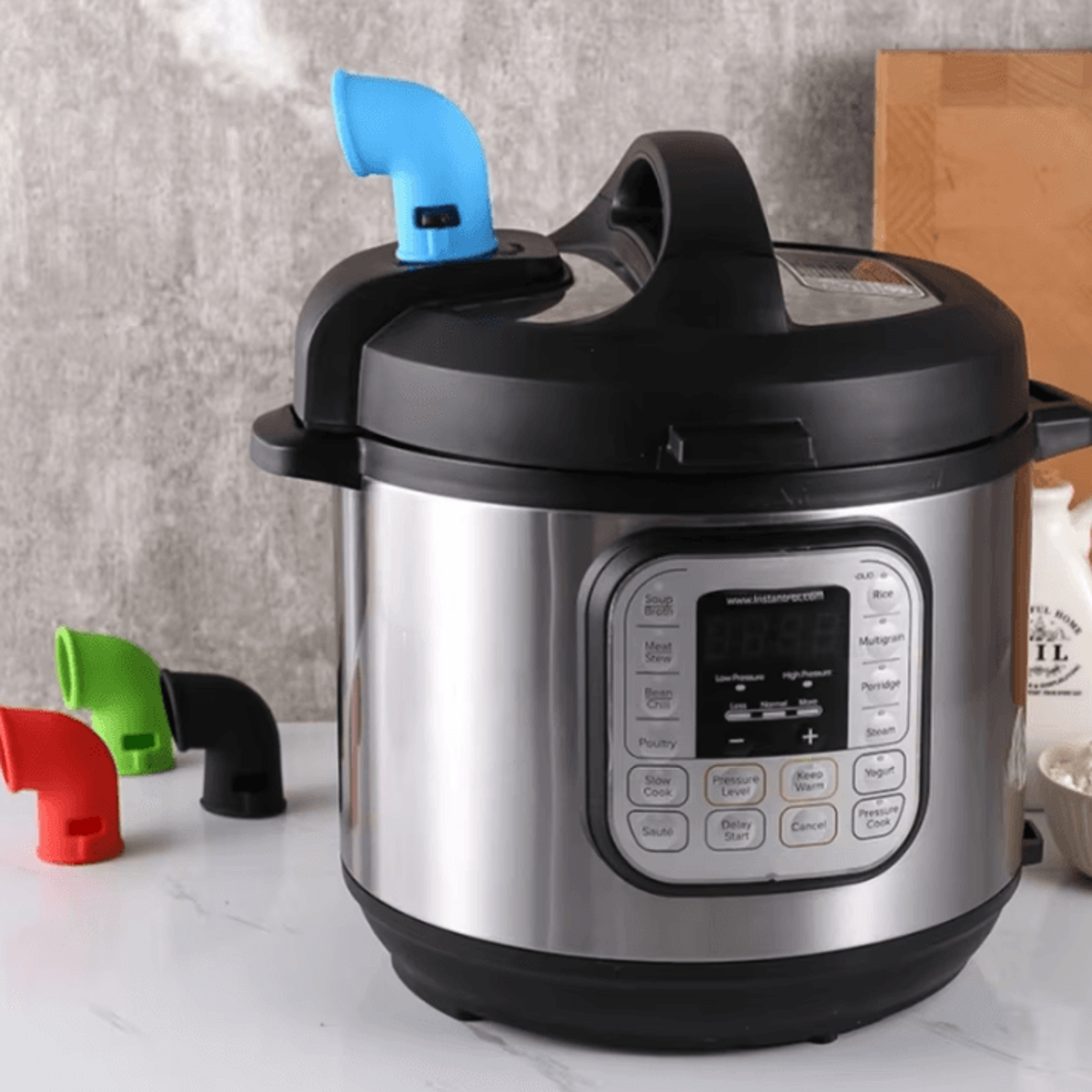 silicone pressure cooker exhaust valve steam release pipe replacement part heat resistant safety valve for pressure cook