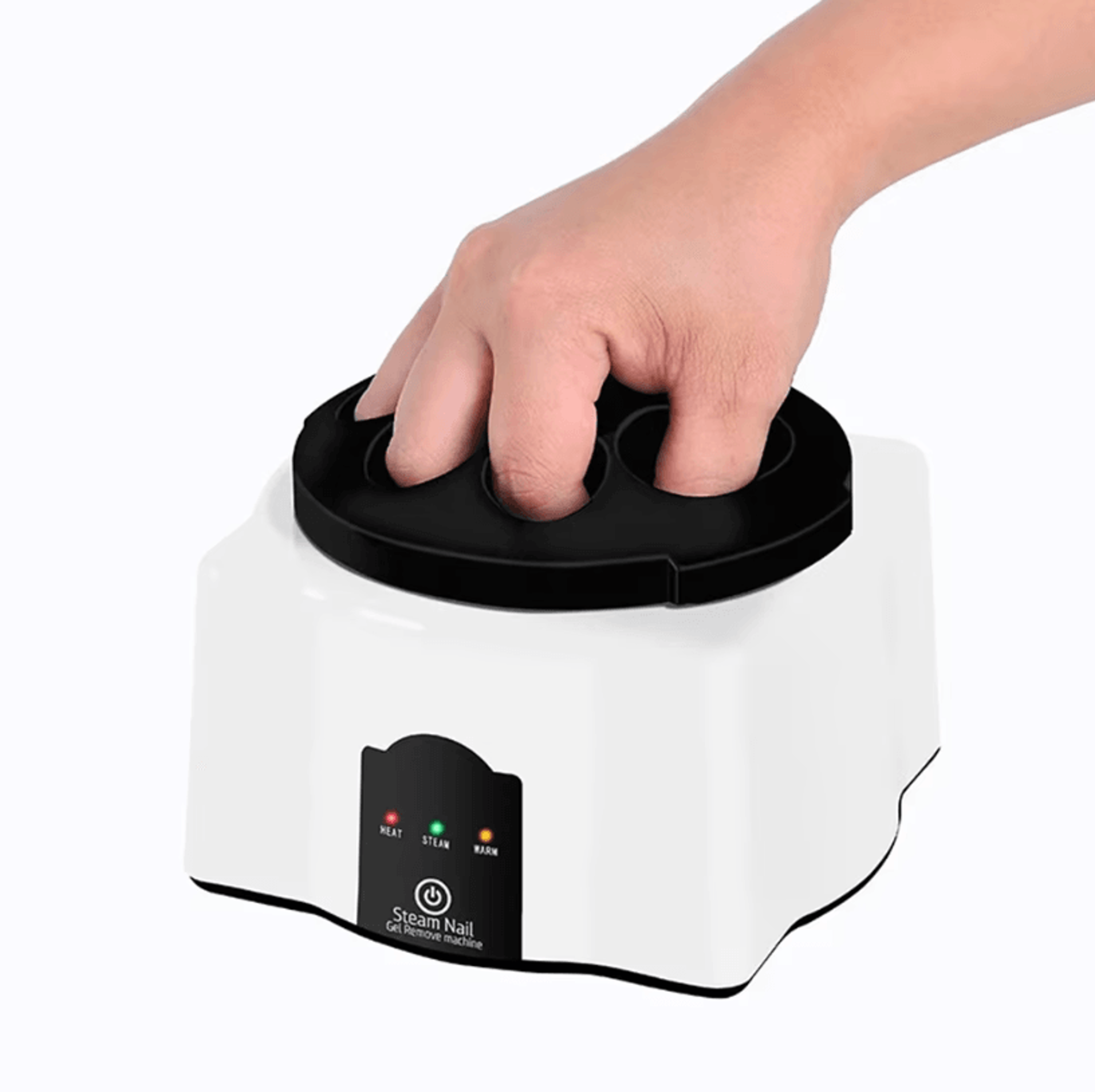 36w steam gel nail polish remover – electric nail polish and gel remover tool for salon and home