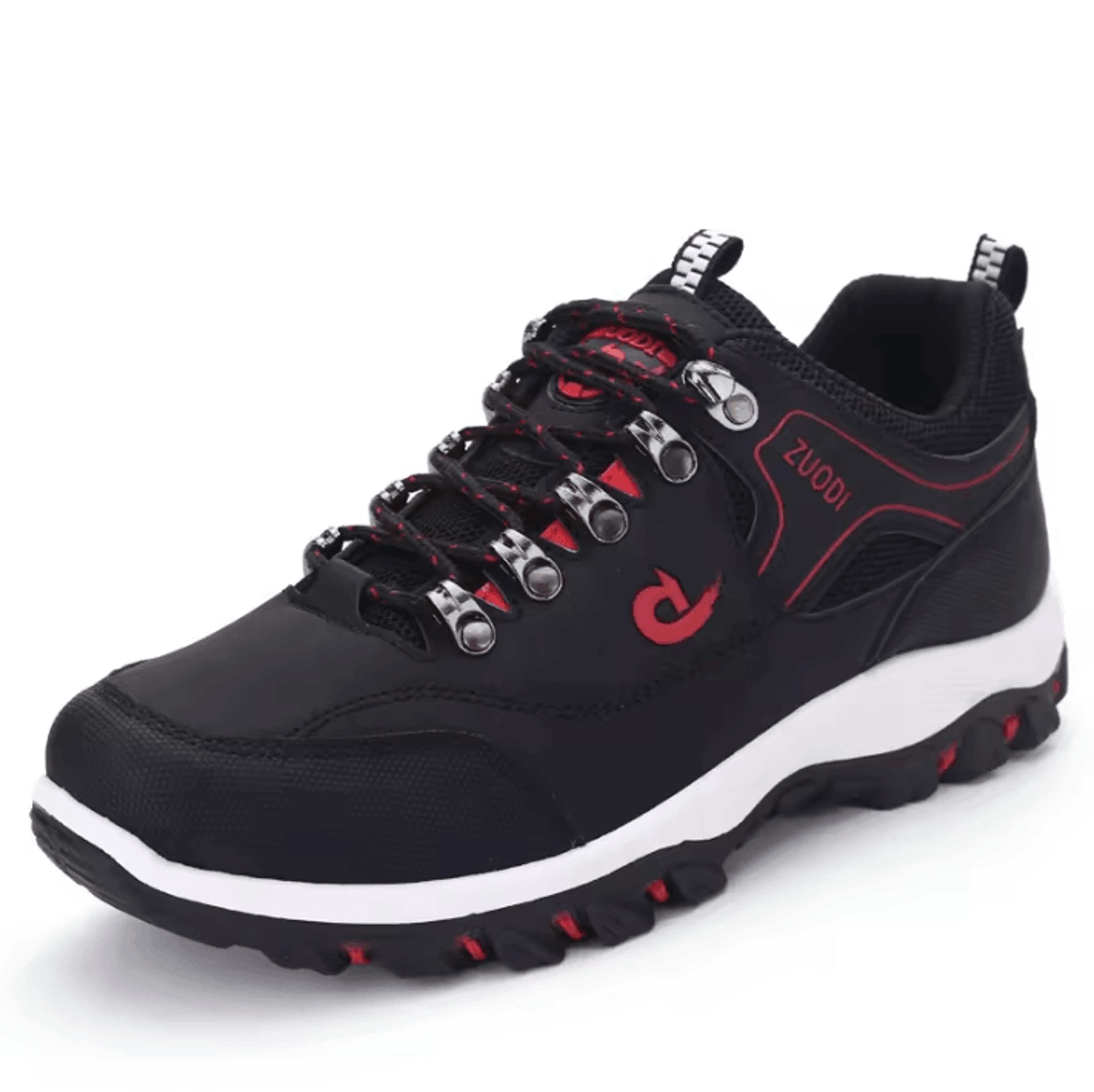mens leather casual shoes – lightweight walking sneakers for spring, autumn and winter