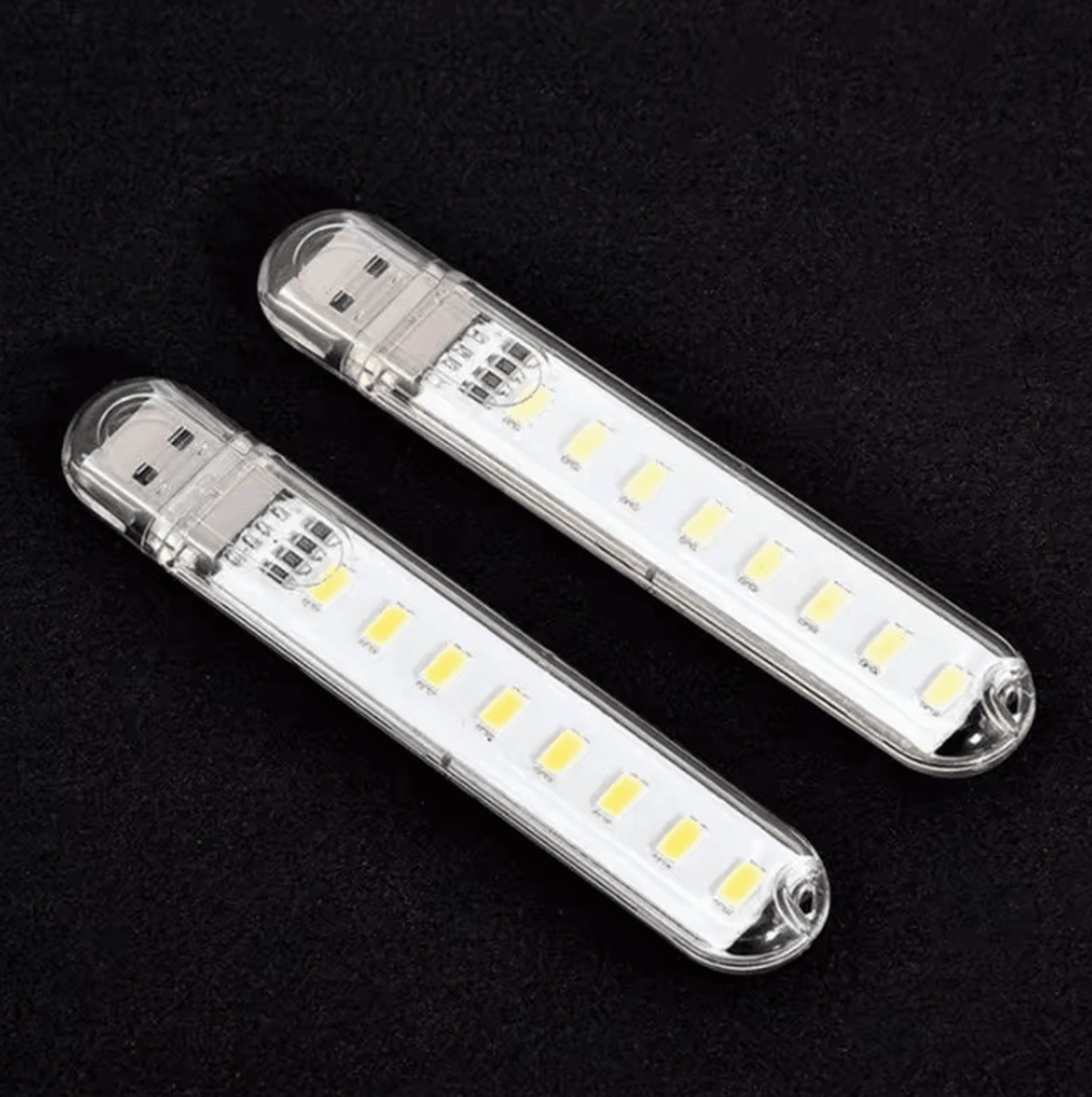 mini usb led lamp – portable 8-led usb light for camping, pc, laptop & power bank
