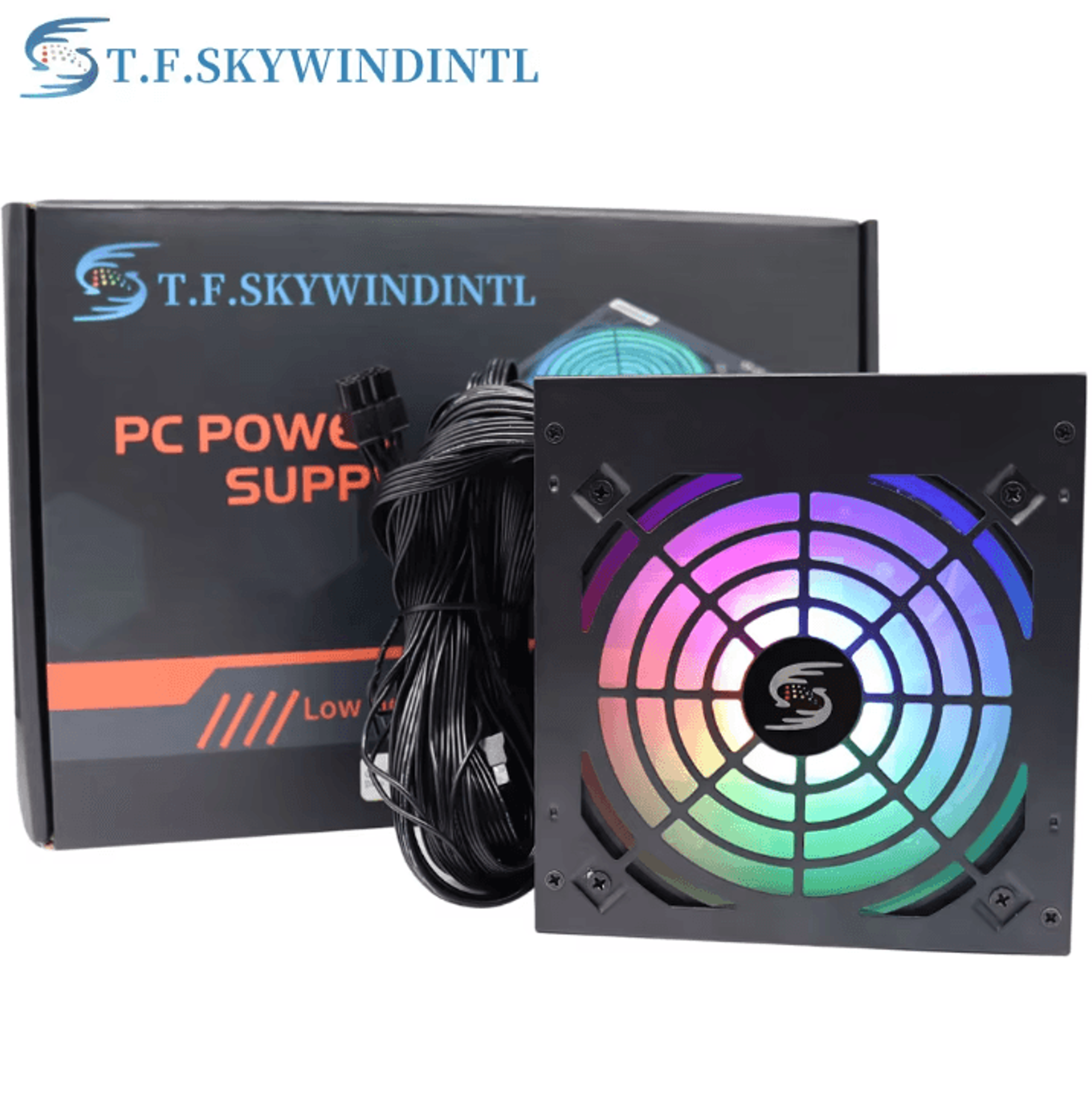 powerflex 500w 24-pin atx power supply – 12v pc psu for desktop & gaming