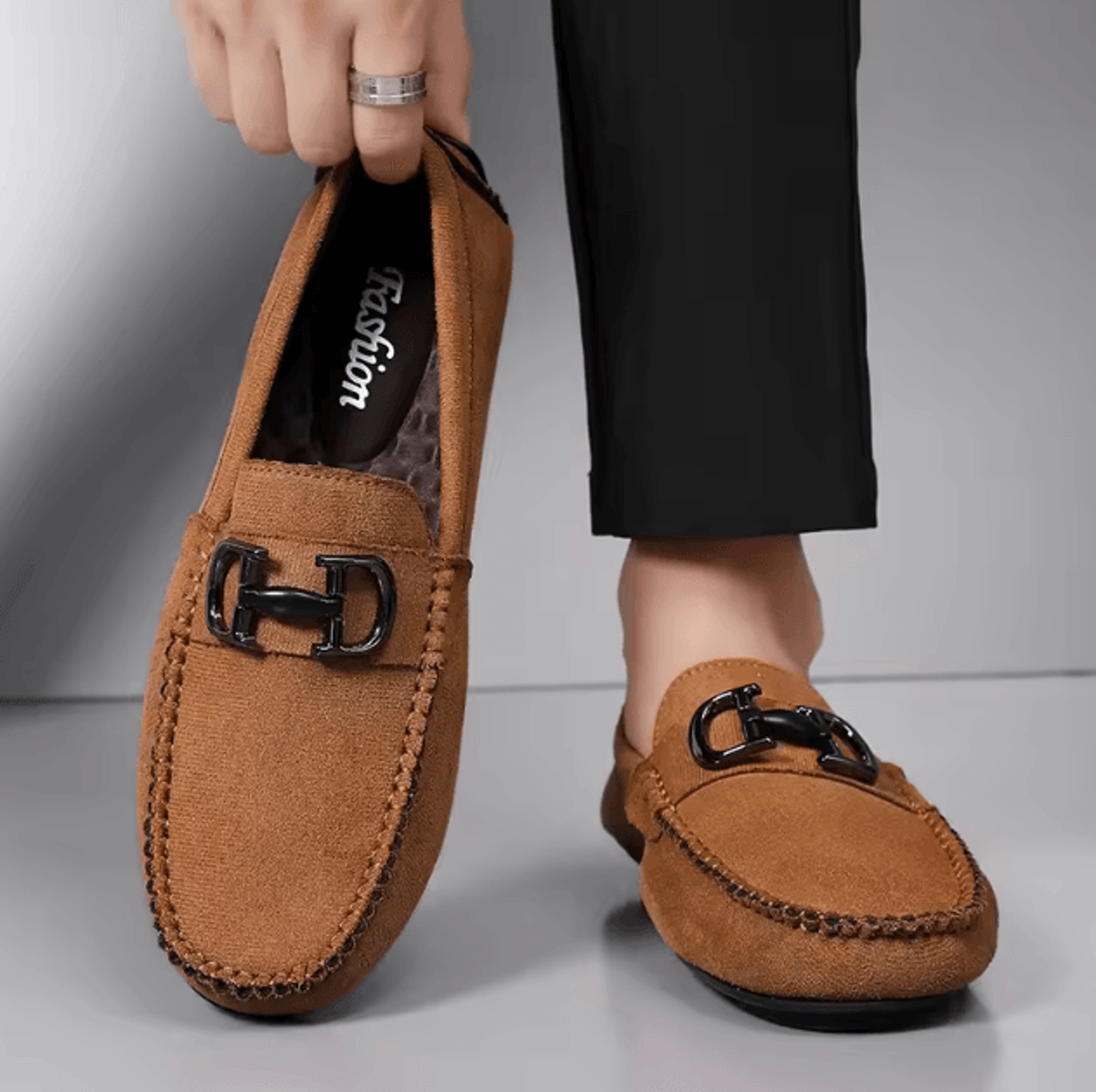 men soft soled comfortable casual shoes easy slip on everyday footwear