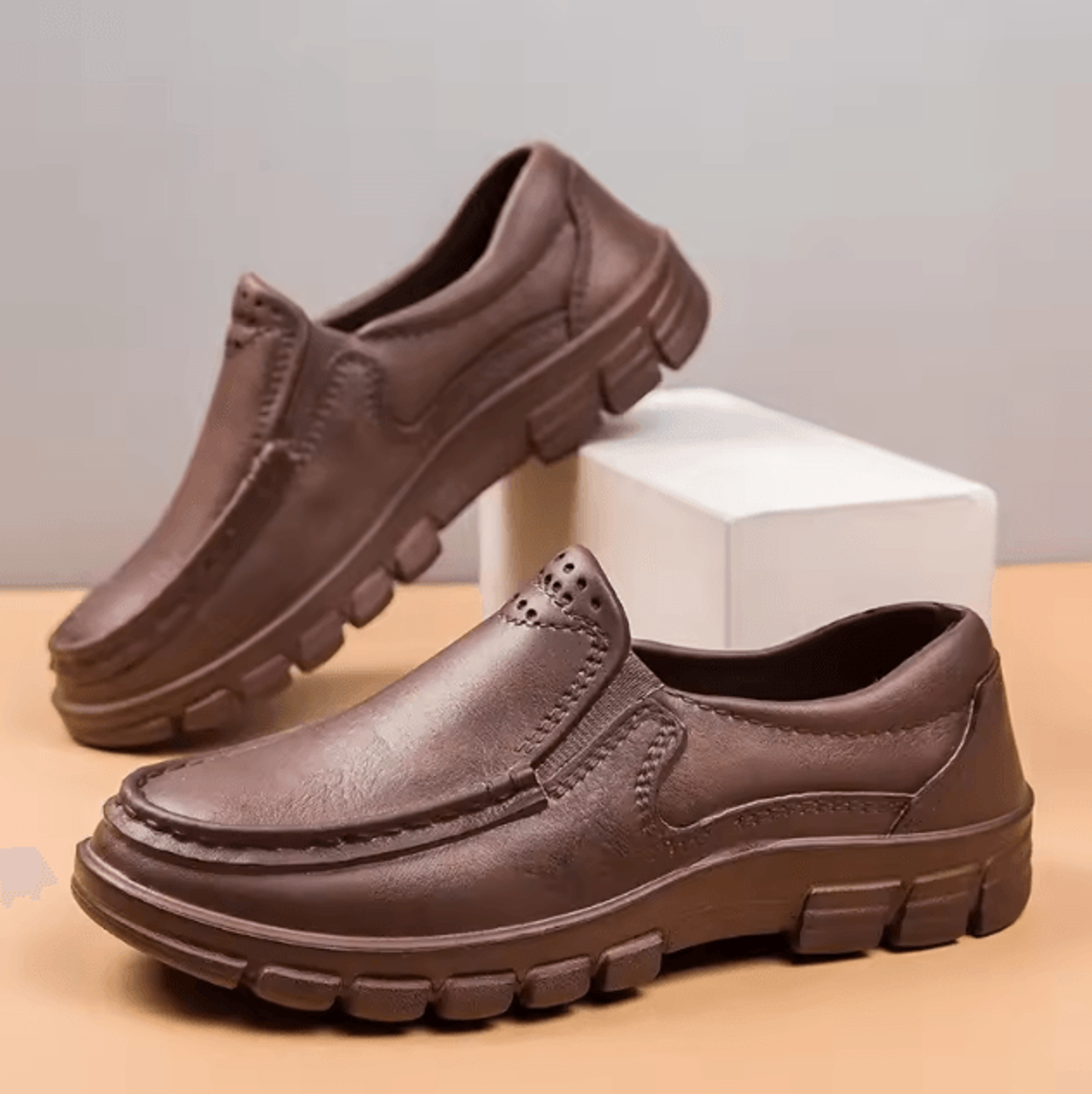 men non-slip kitchen slippers comfortable eva chef shoes plus size