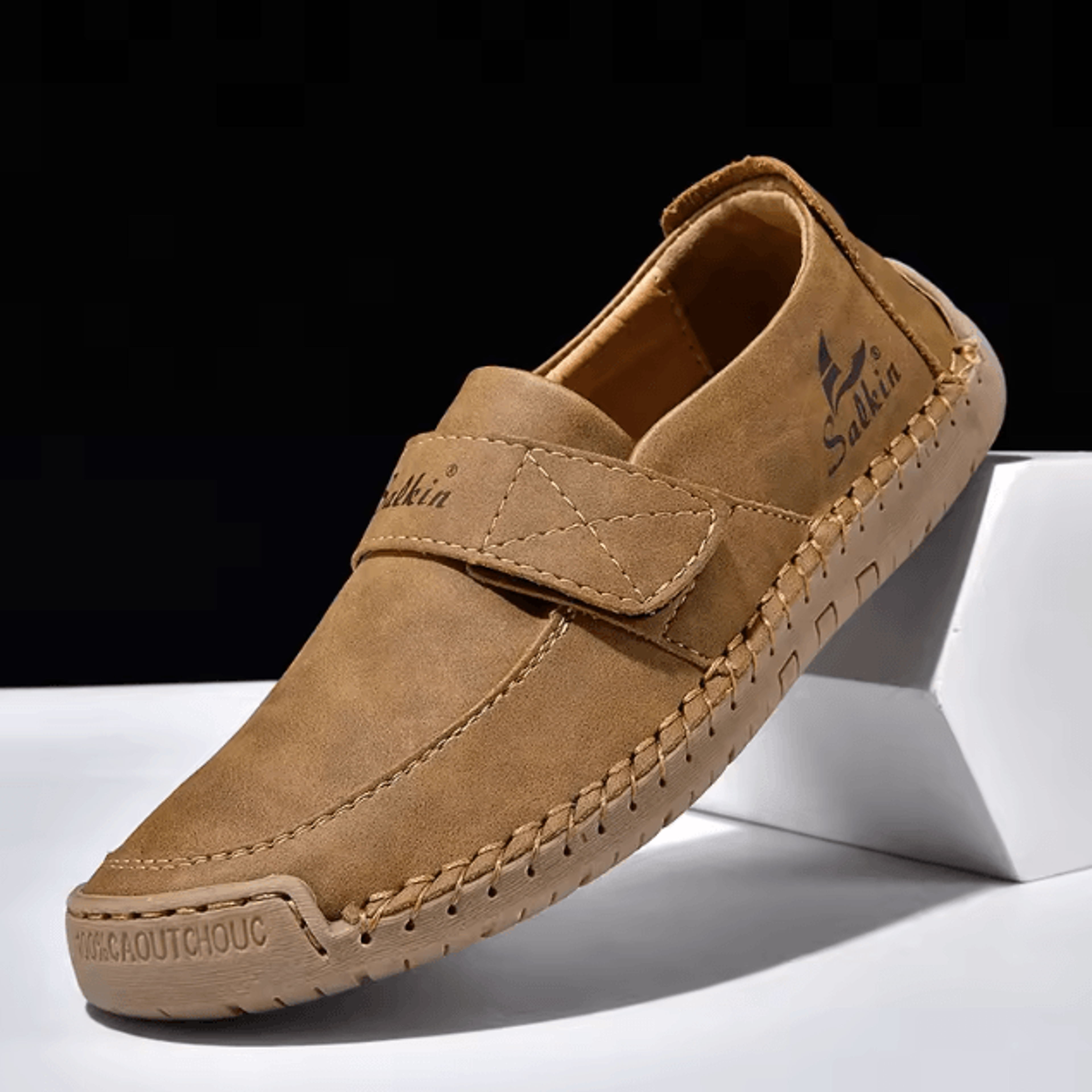 mens slip on loafers breathable lightweight driving casual outdoor shoes
