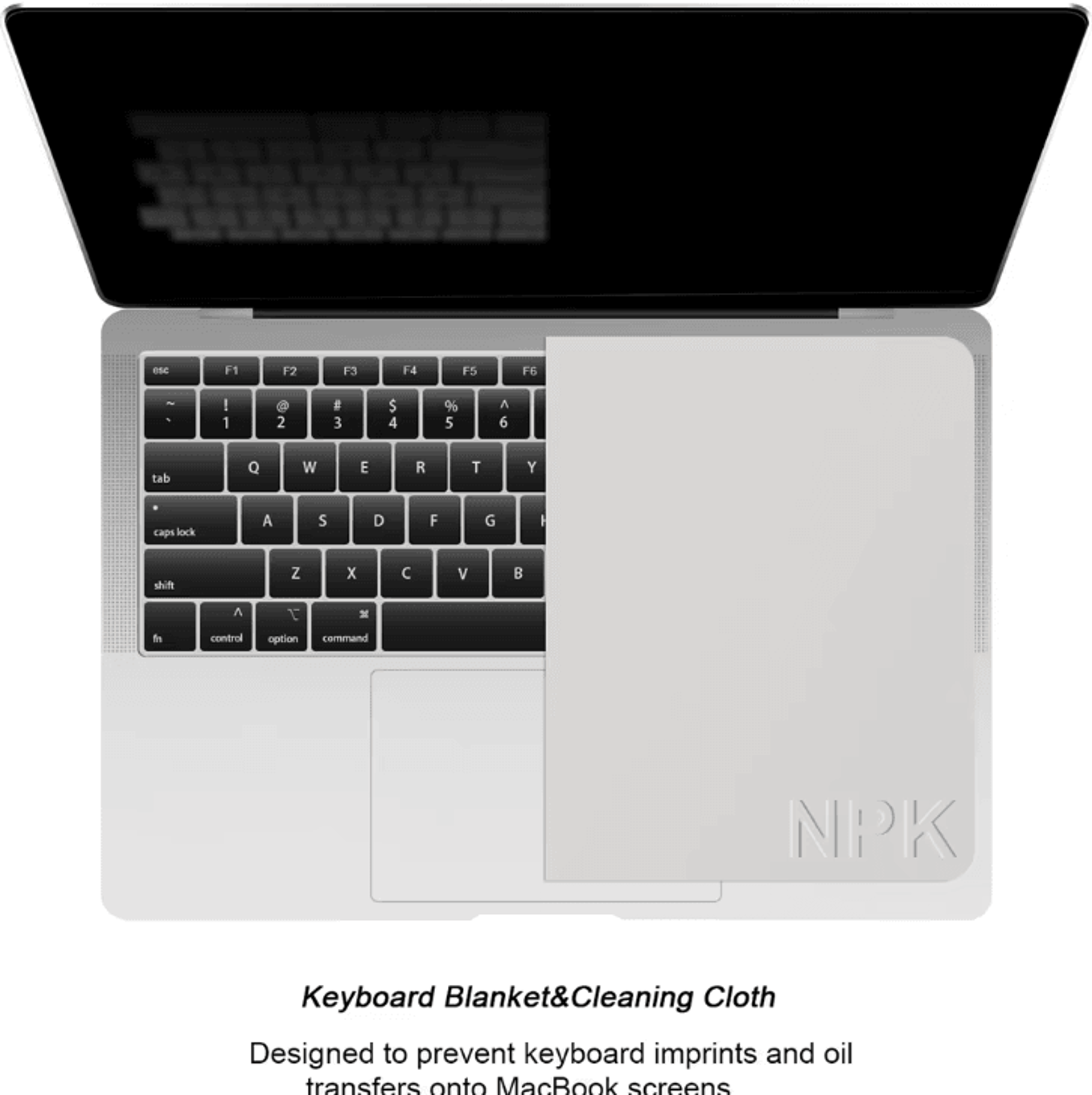 notebook palm rest and screen protective microfiber cleaning cover for laptop