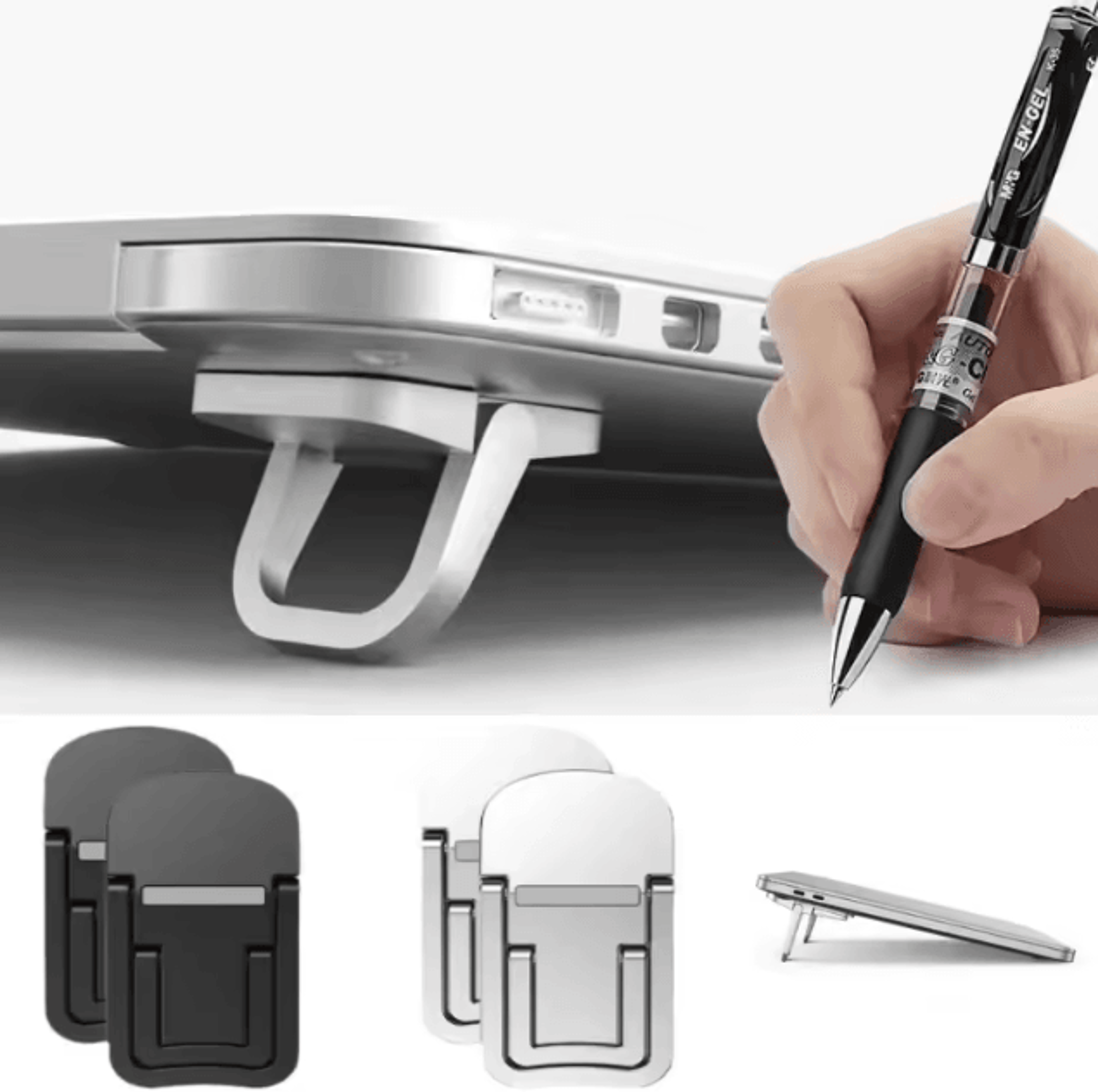 adjustable folding ultra-thin portable laptop stand for macbook and notebooks