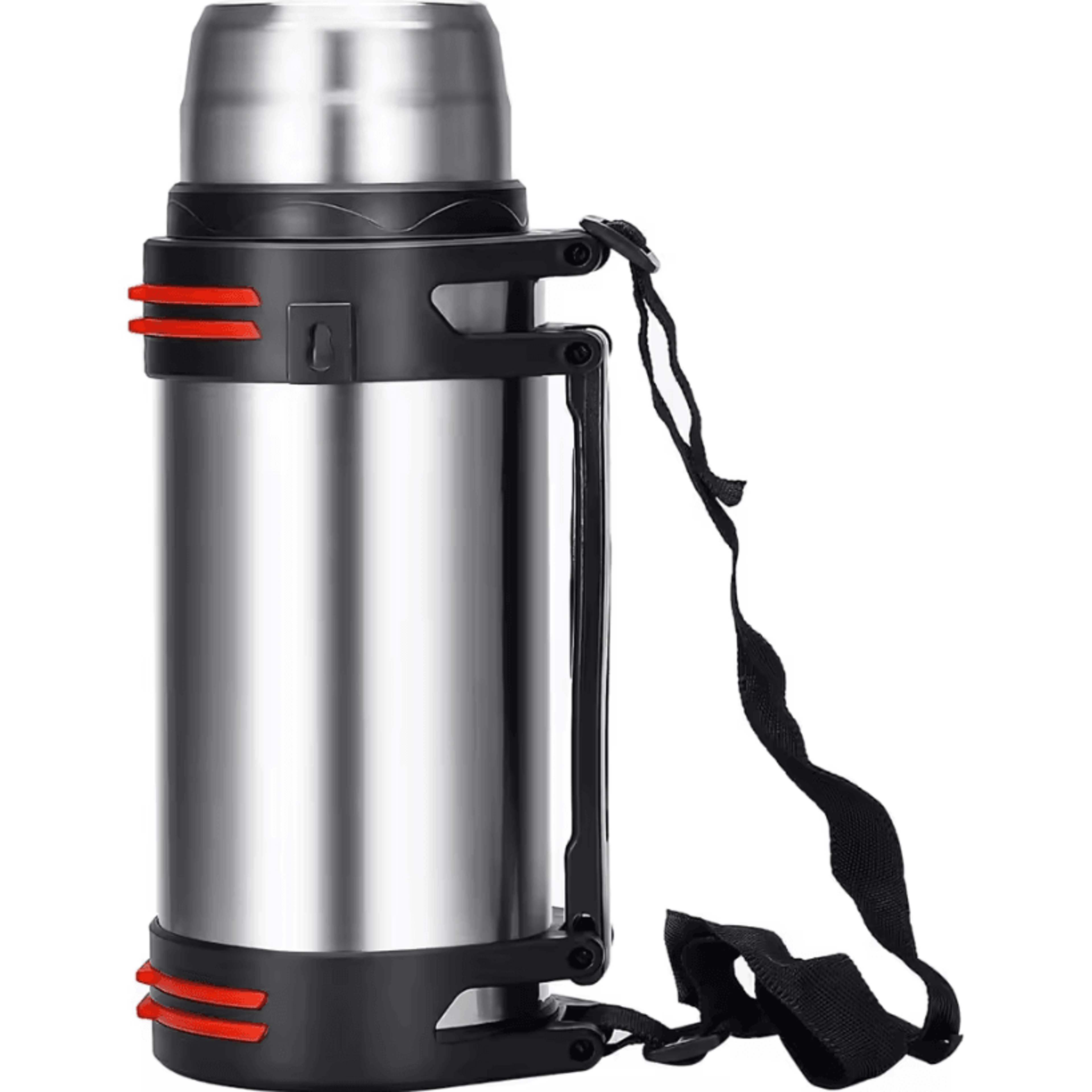 large capacity stainless steel vacuum insulated thermos bottle – leakproof outdoor travel flask