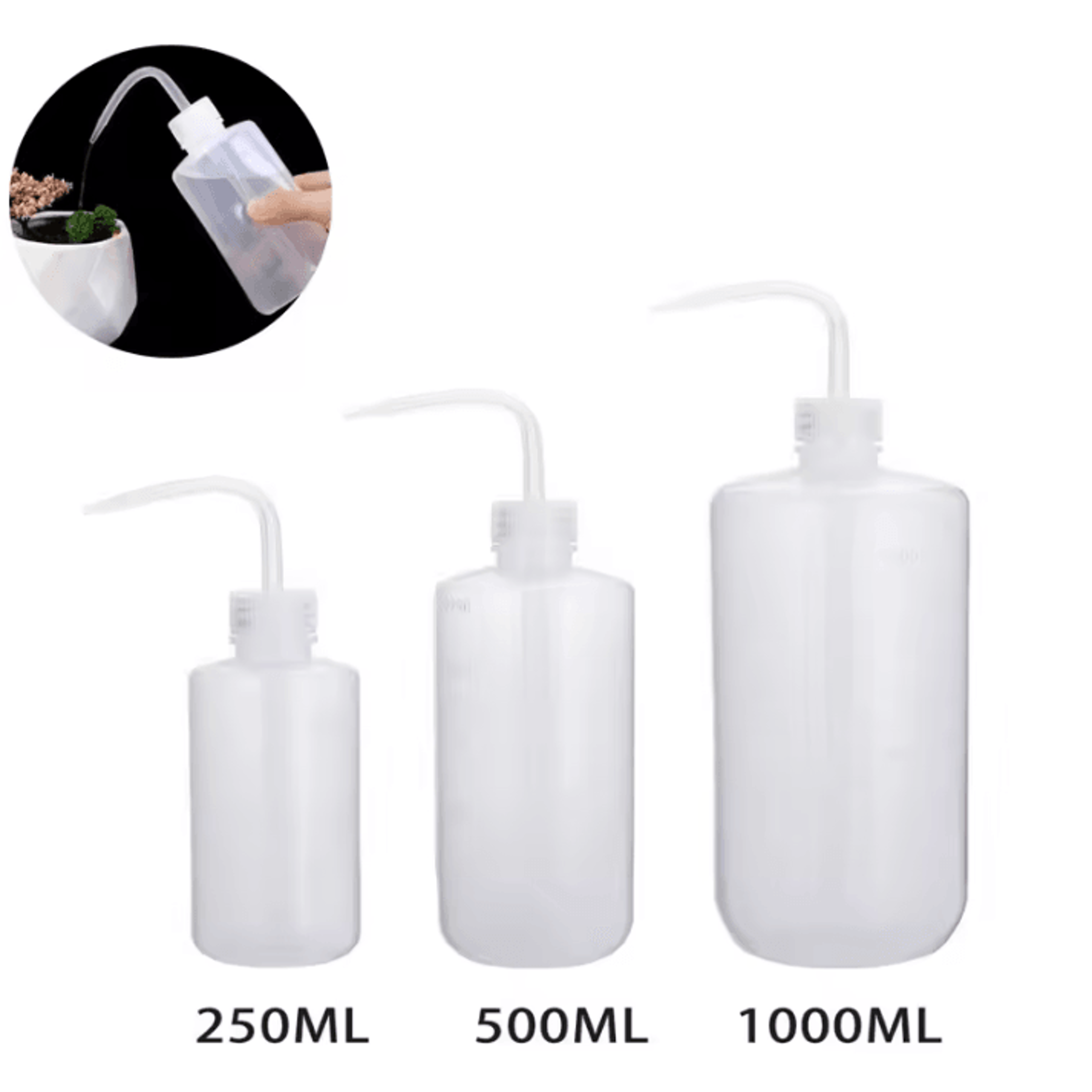 professional tattoo squeeze wash bottle – green soap diffuser (250ml / 500ml / 1000ml)