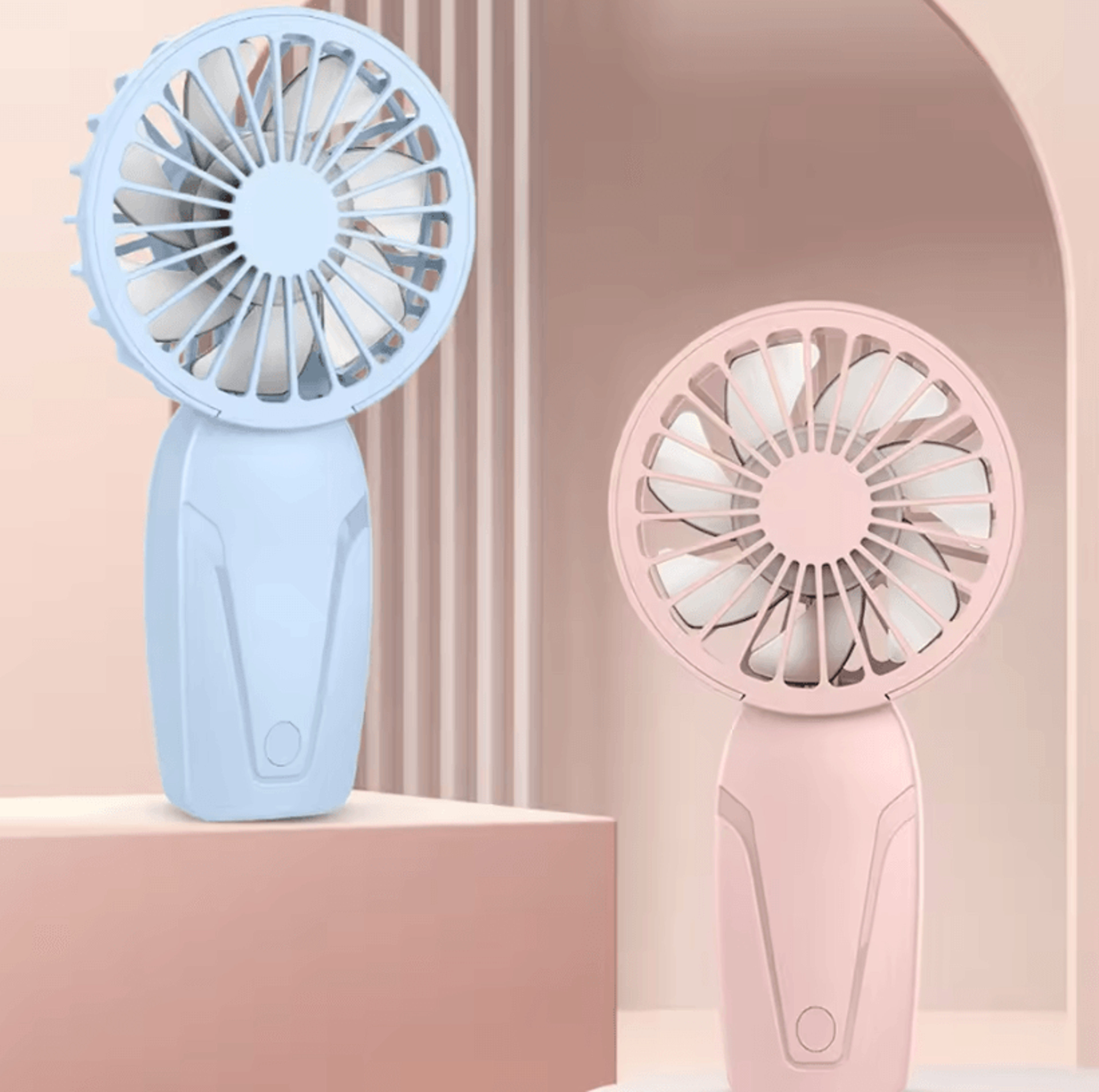 portable usb rechargeable mini fan – lightweight handheld pocket cooling fan