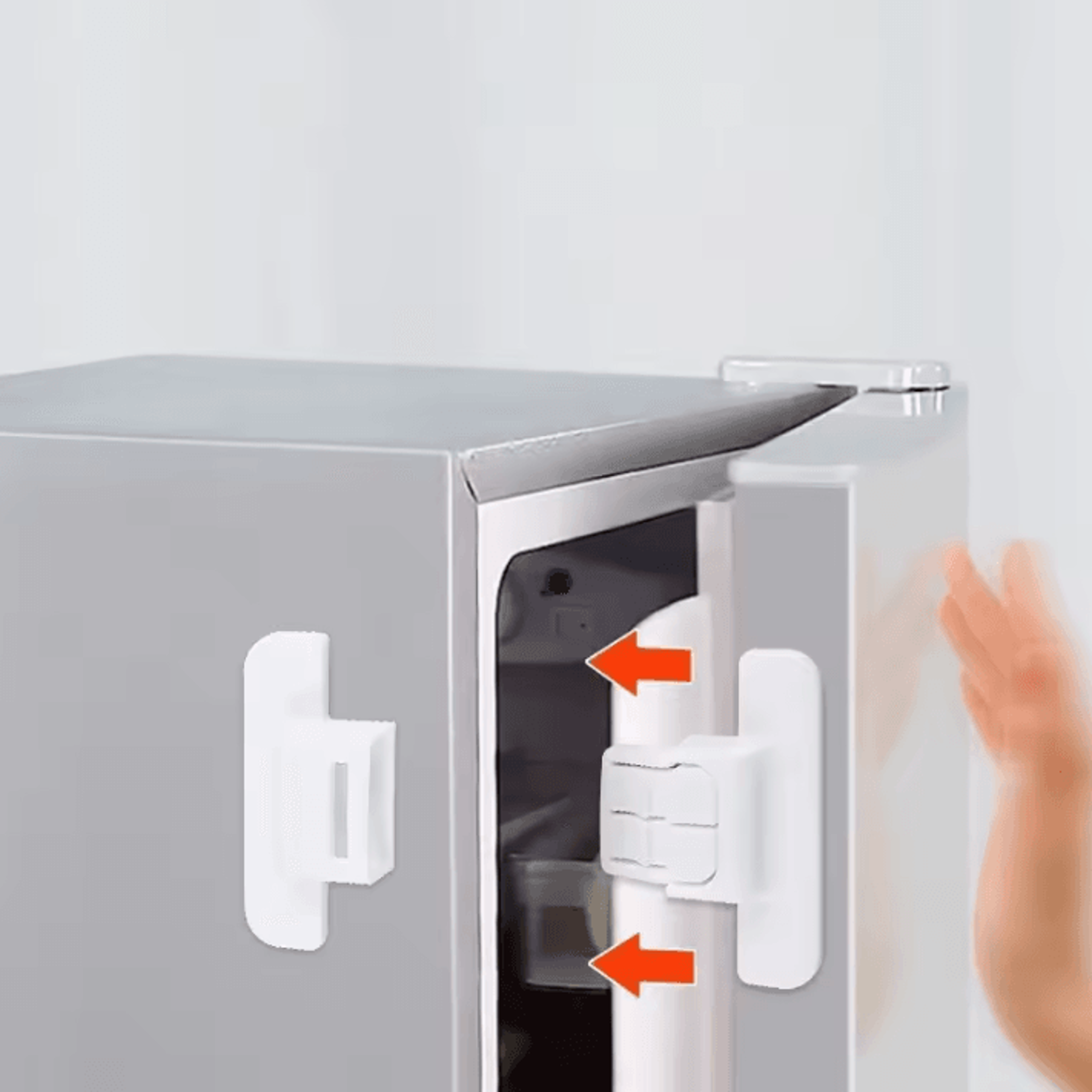 2pcs multi-use baby safety cabinet & refrigerator locks for childproof protection