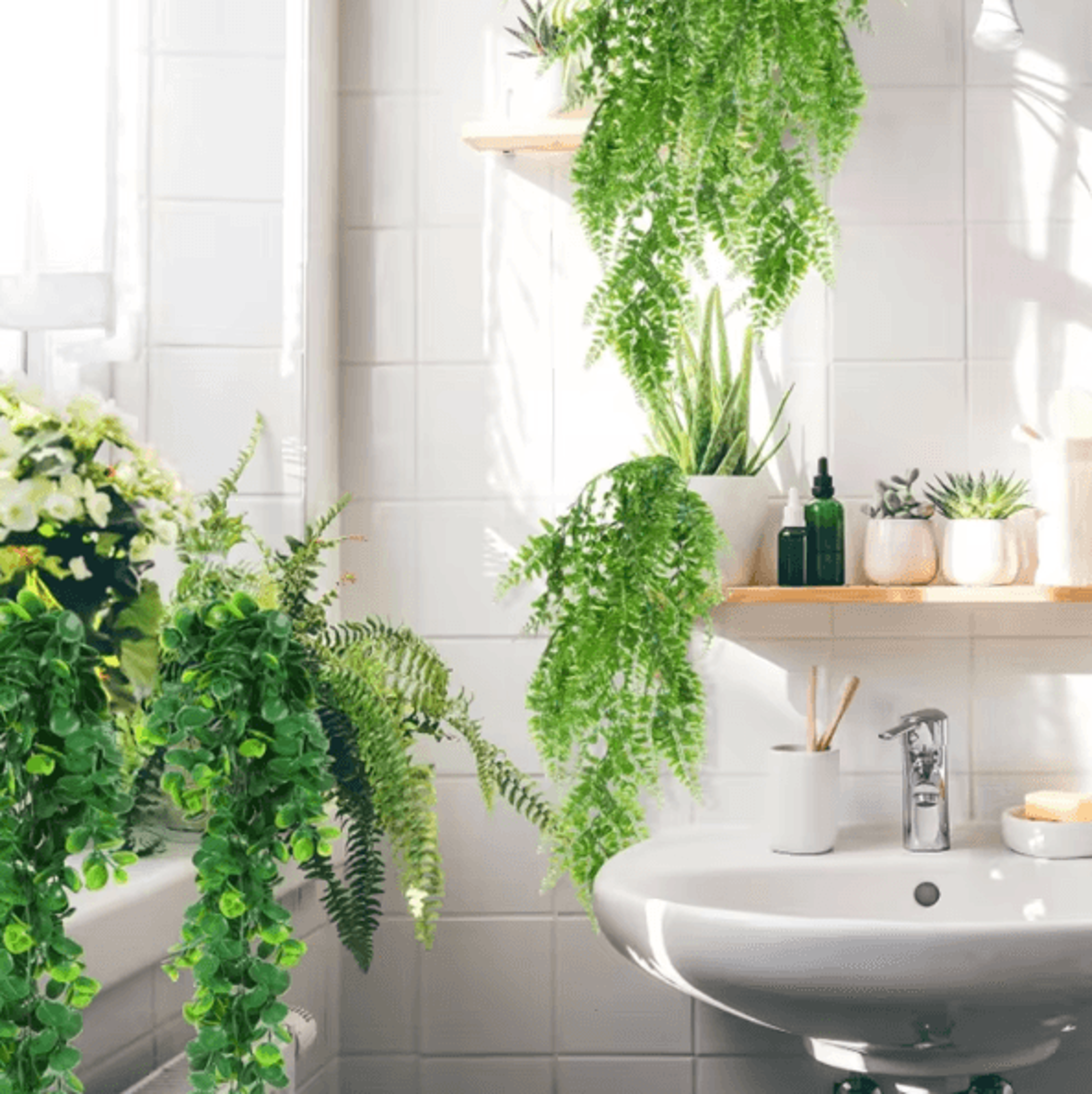 lifelike artificial ivy garland vine for home & event decoration