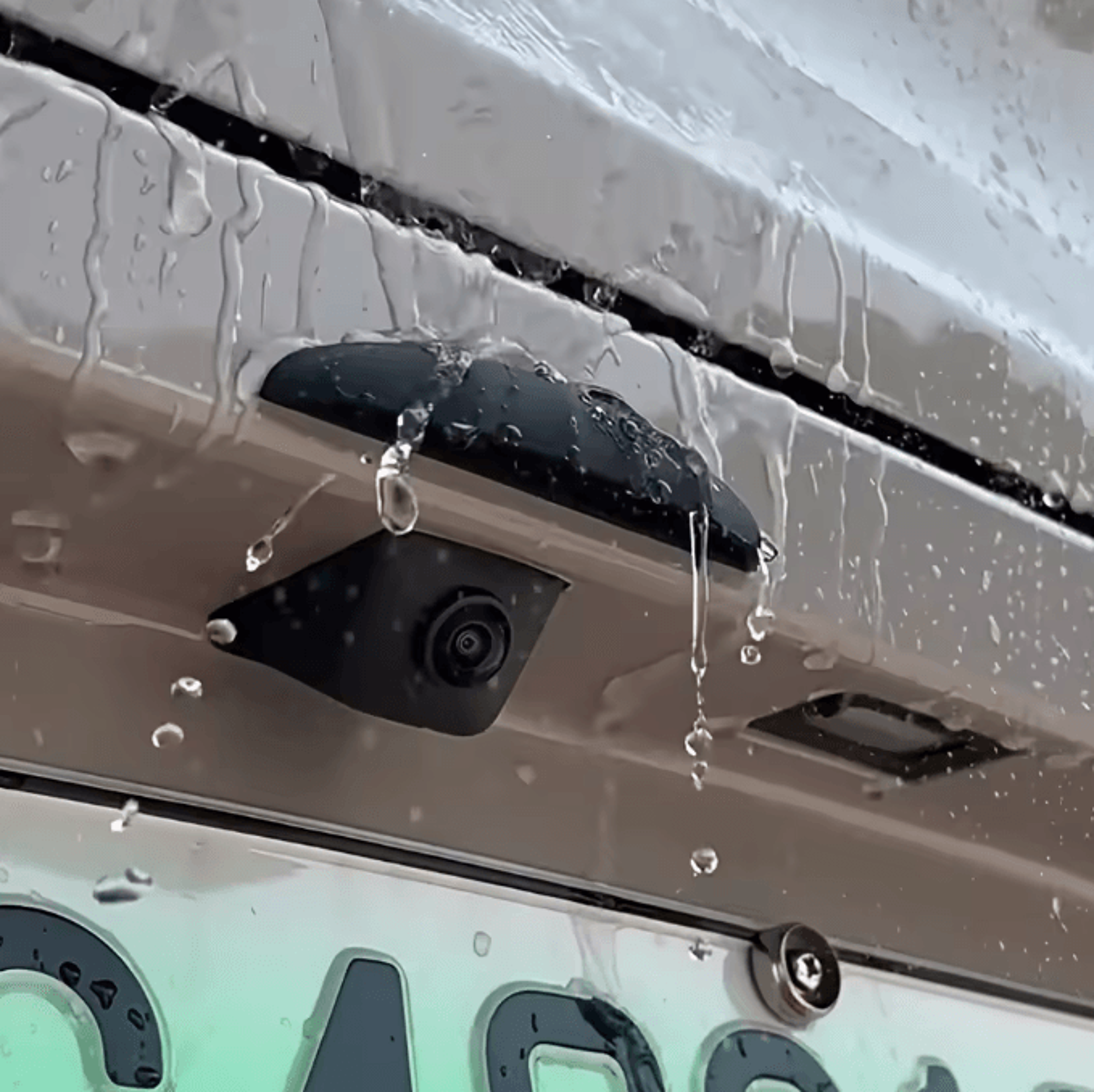 silicone car rear camera rain cover – waterproof backup camera protection
