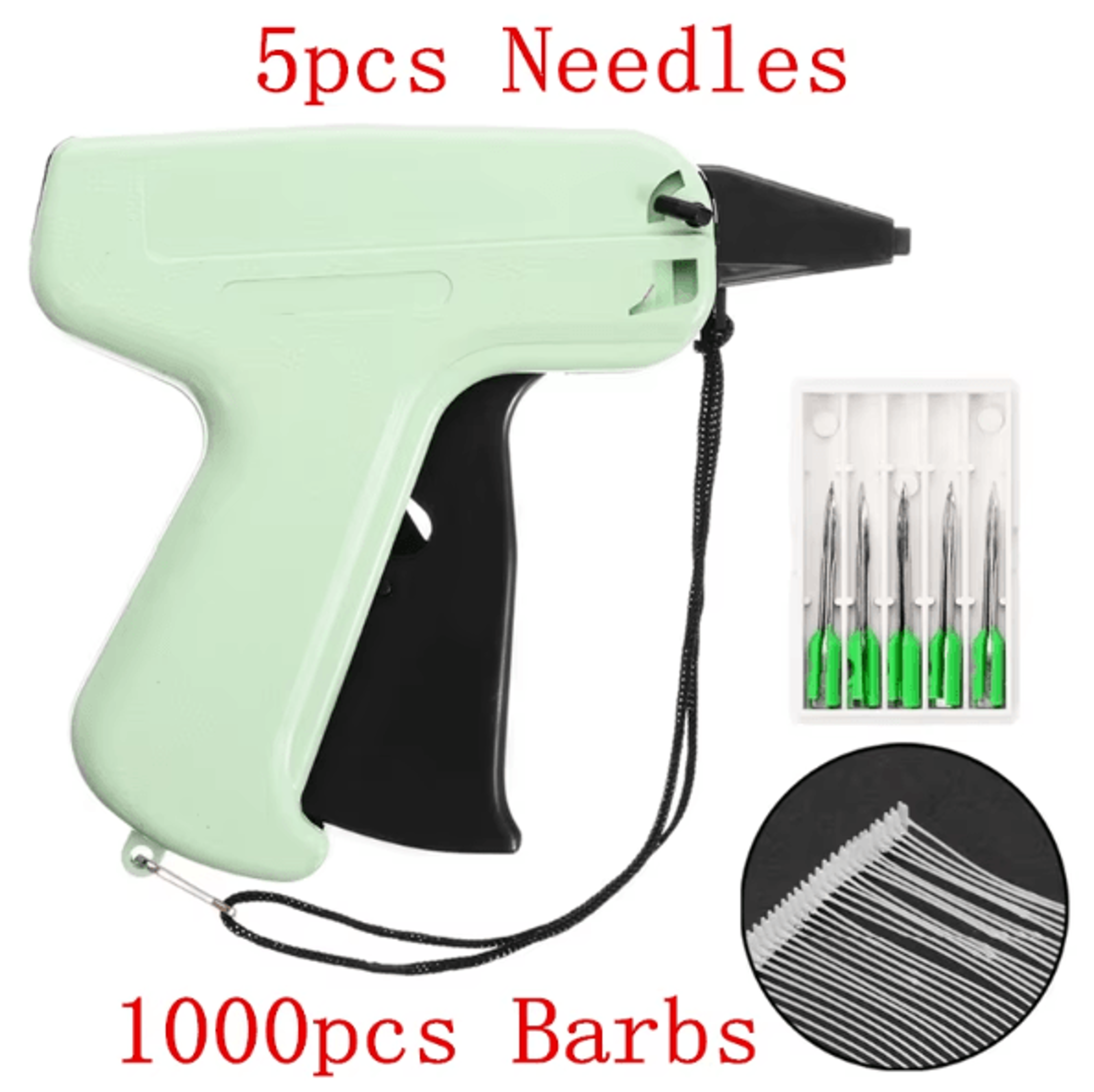 tagpro complete clothing tagging gun kit with 1000 barbs & 5 needles