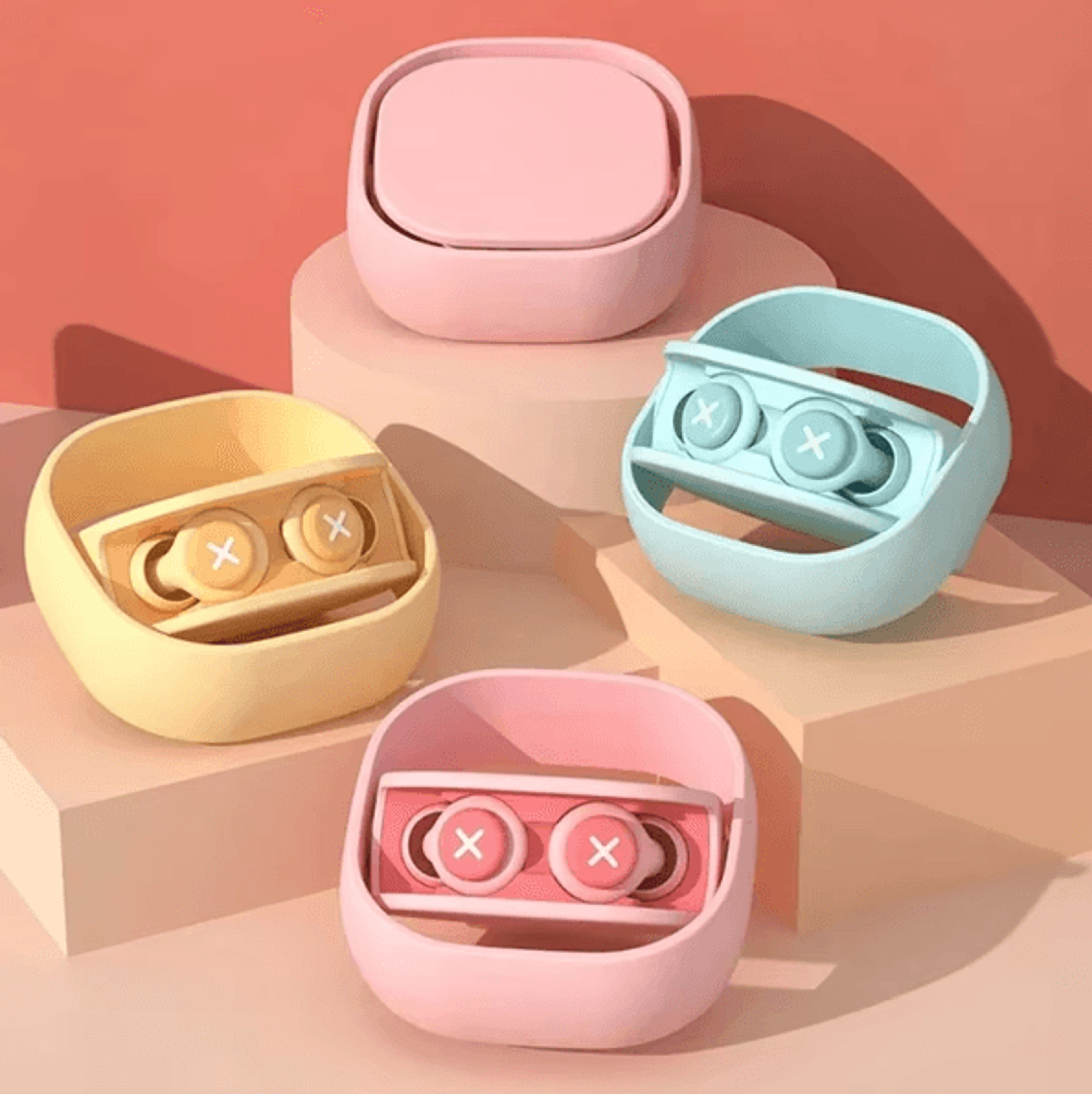silentease soft silicone sleep earplugs for noise reduction & comfort