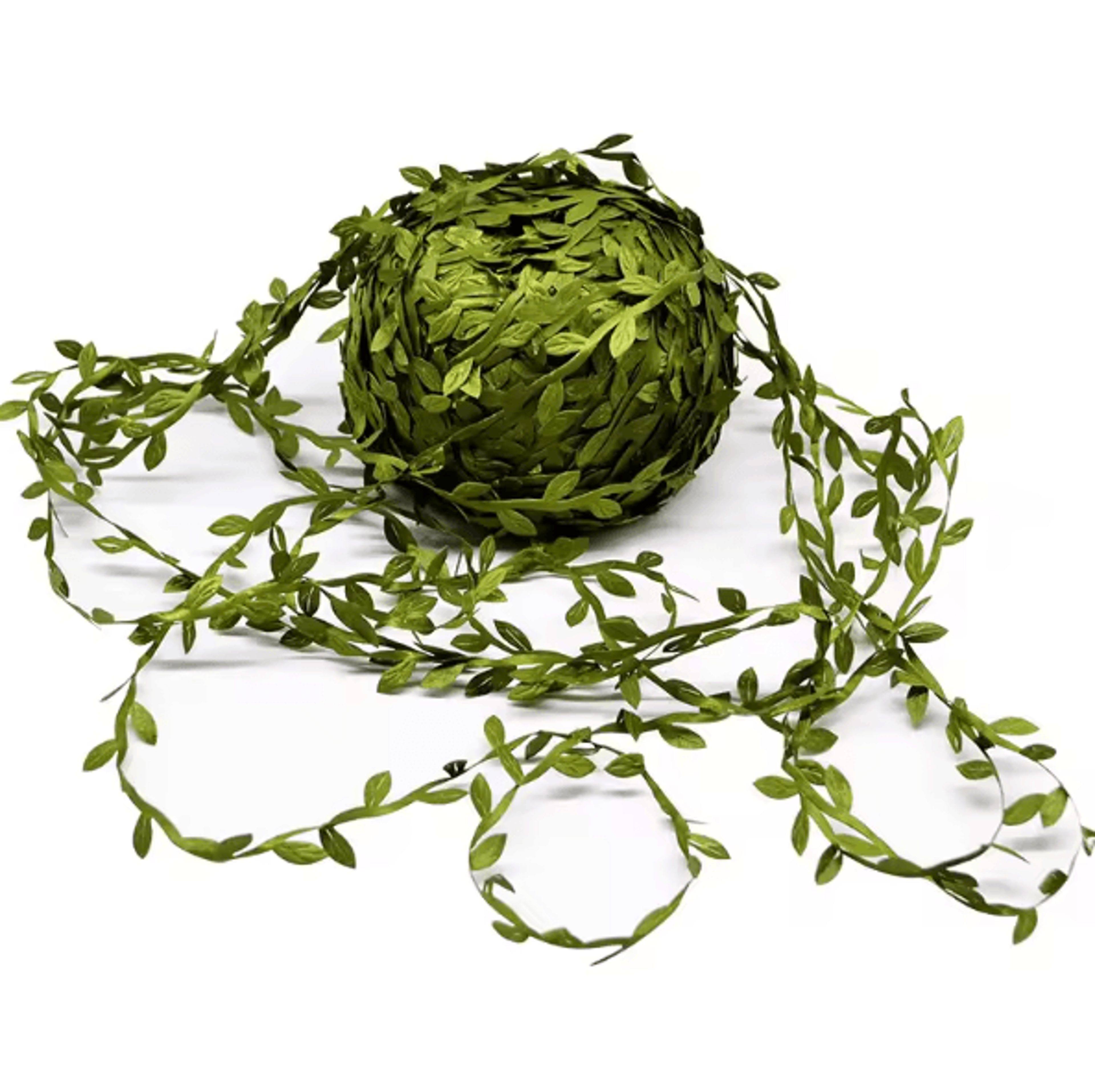 10m/20m artificial leaf vine garland – diy greenery ribbon for home & event decor