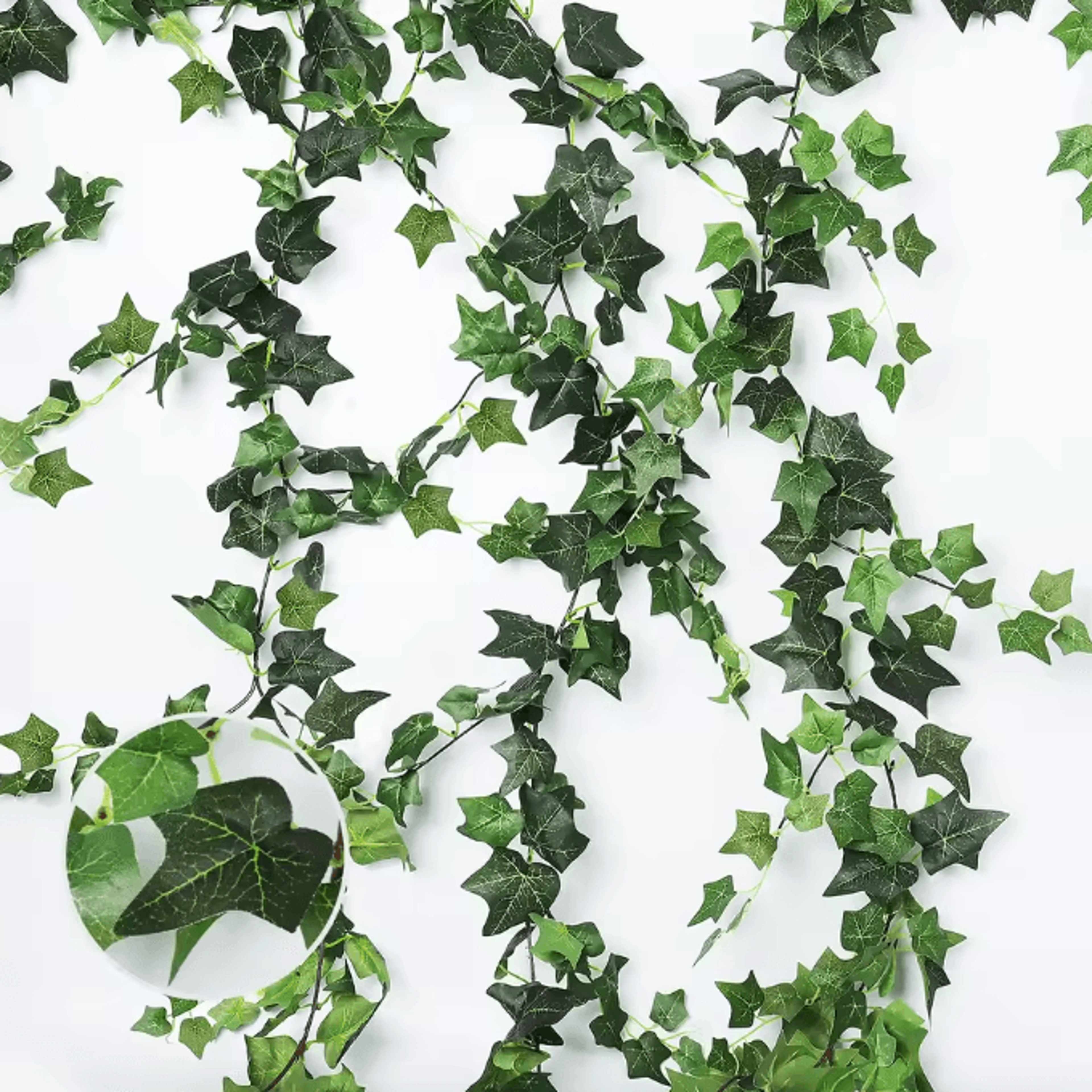 artificial ivy garland hanging greenery for indoor outdoor wall and wedding decor