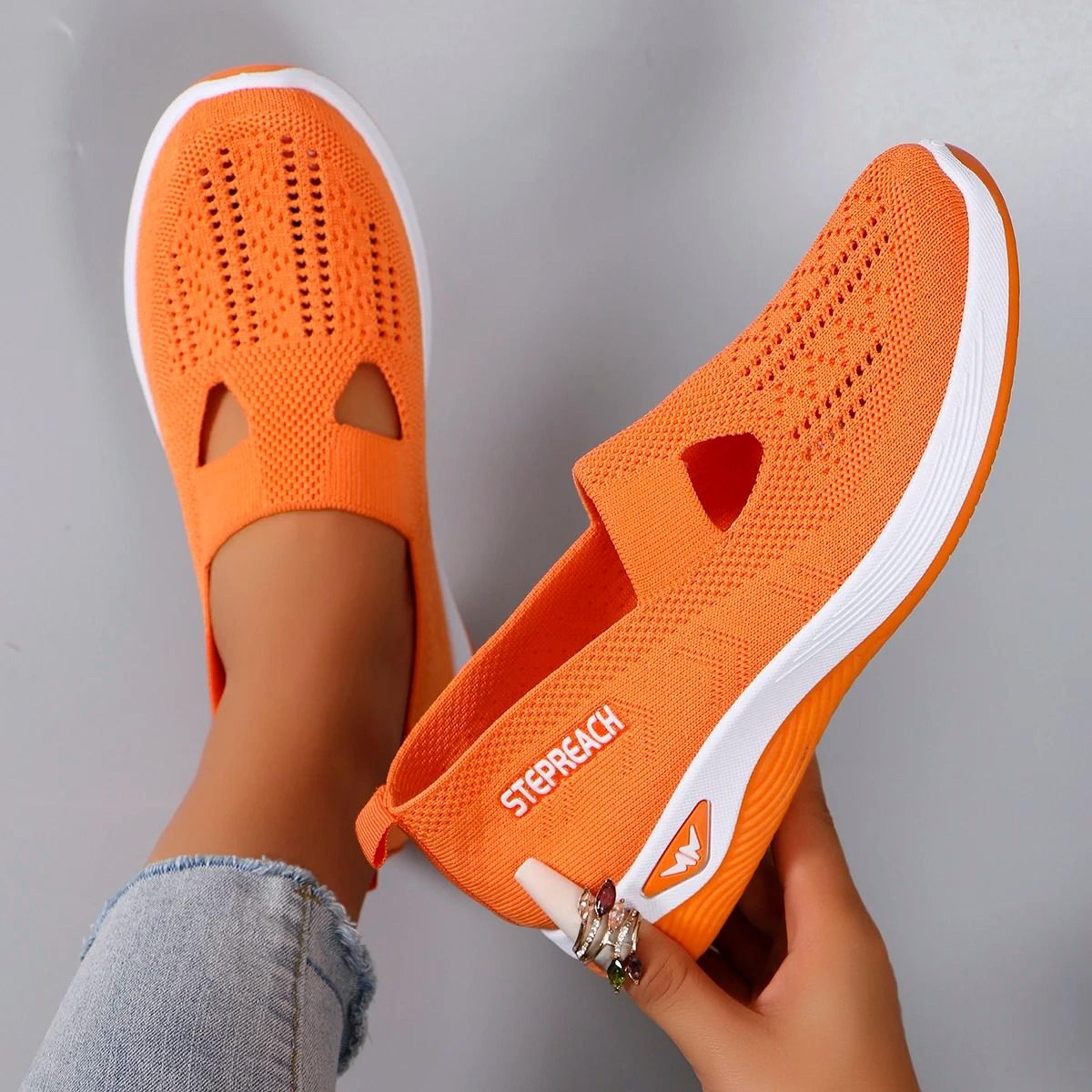 women's breathable mesh walking sneakers
