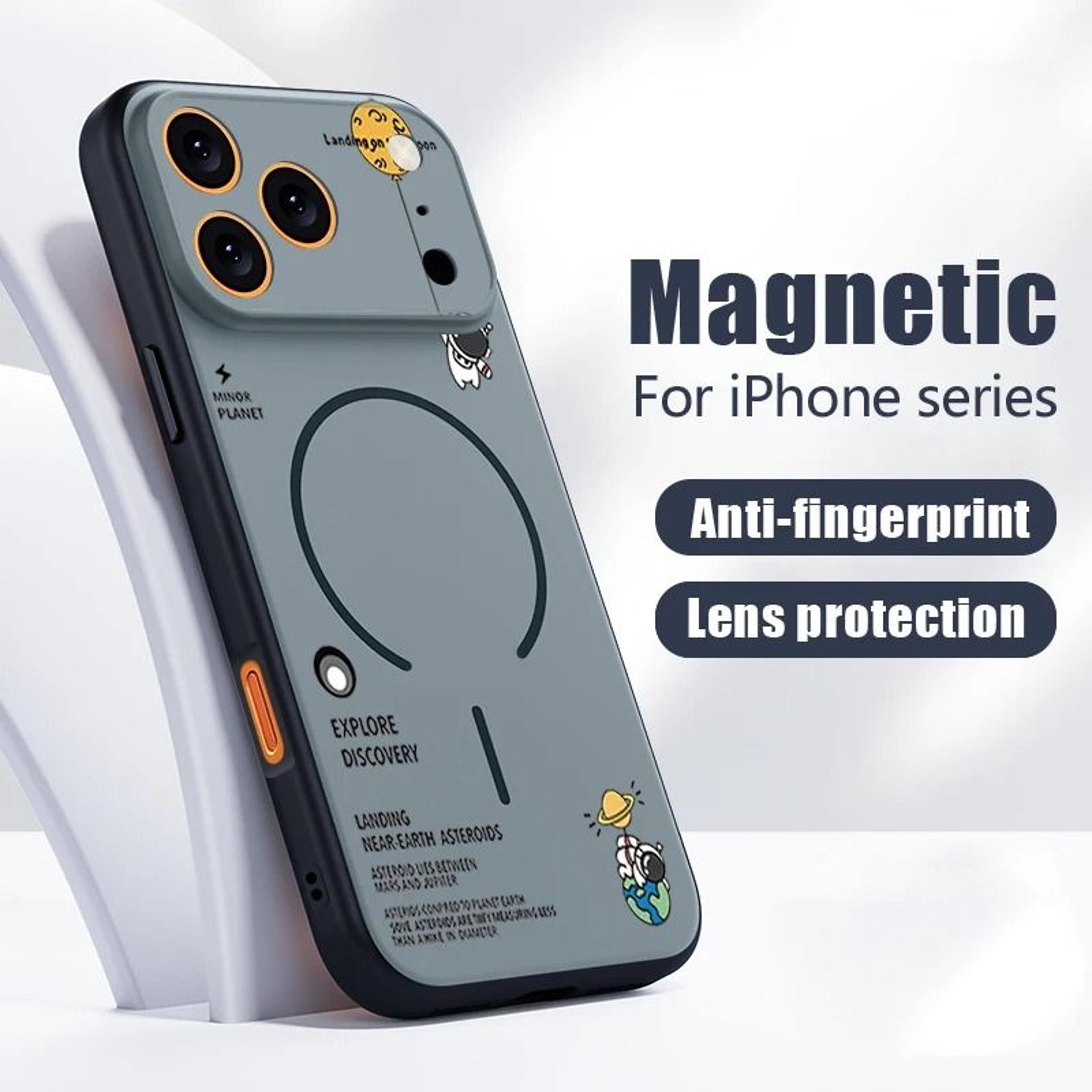 astronaut magnetic phone case for iphone