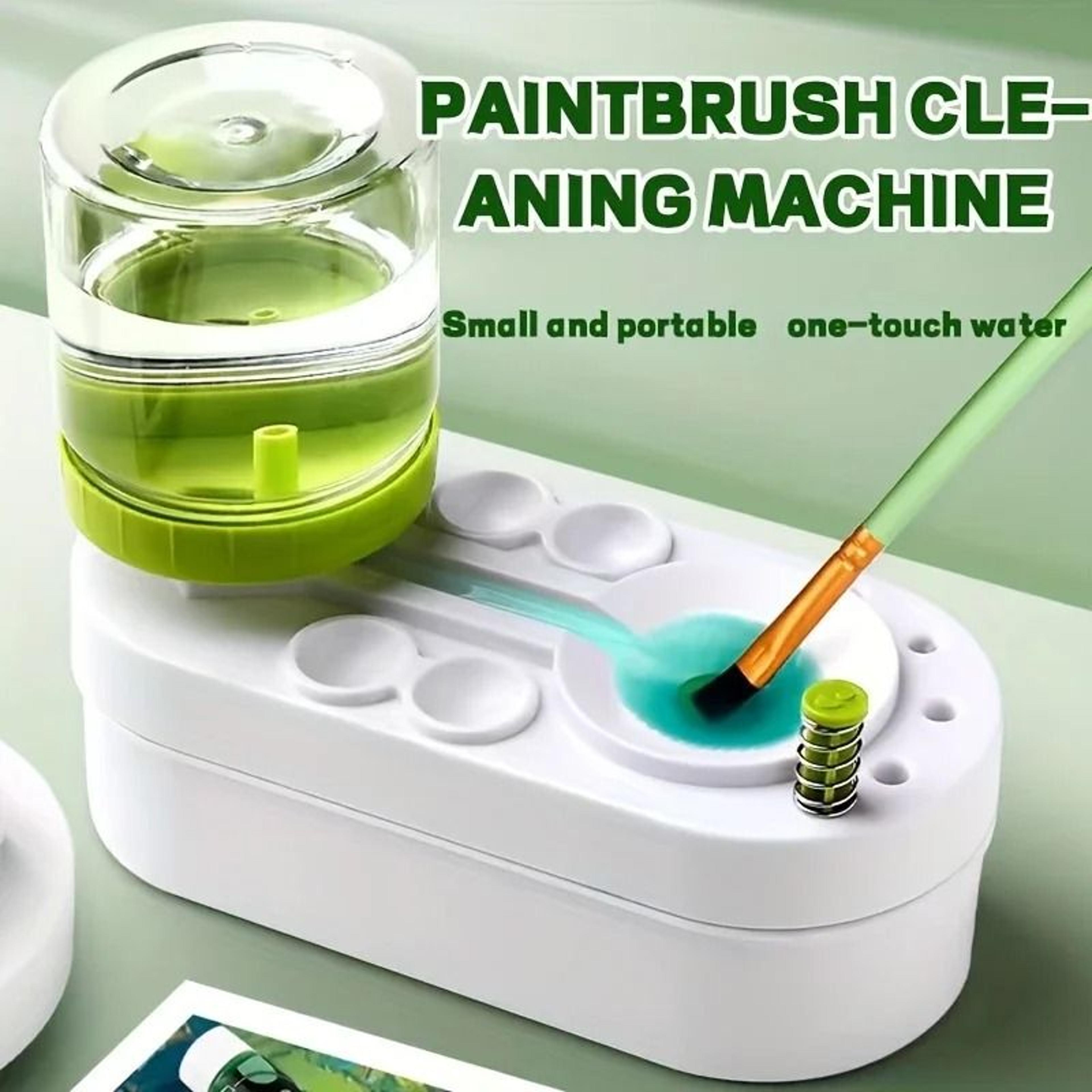 automatic paint brush cleaning machine