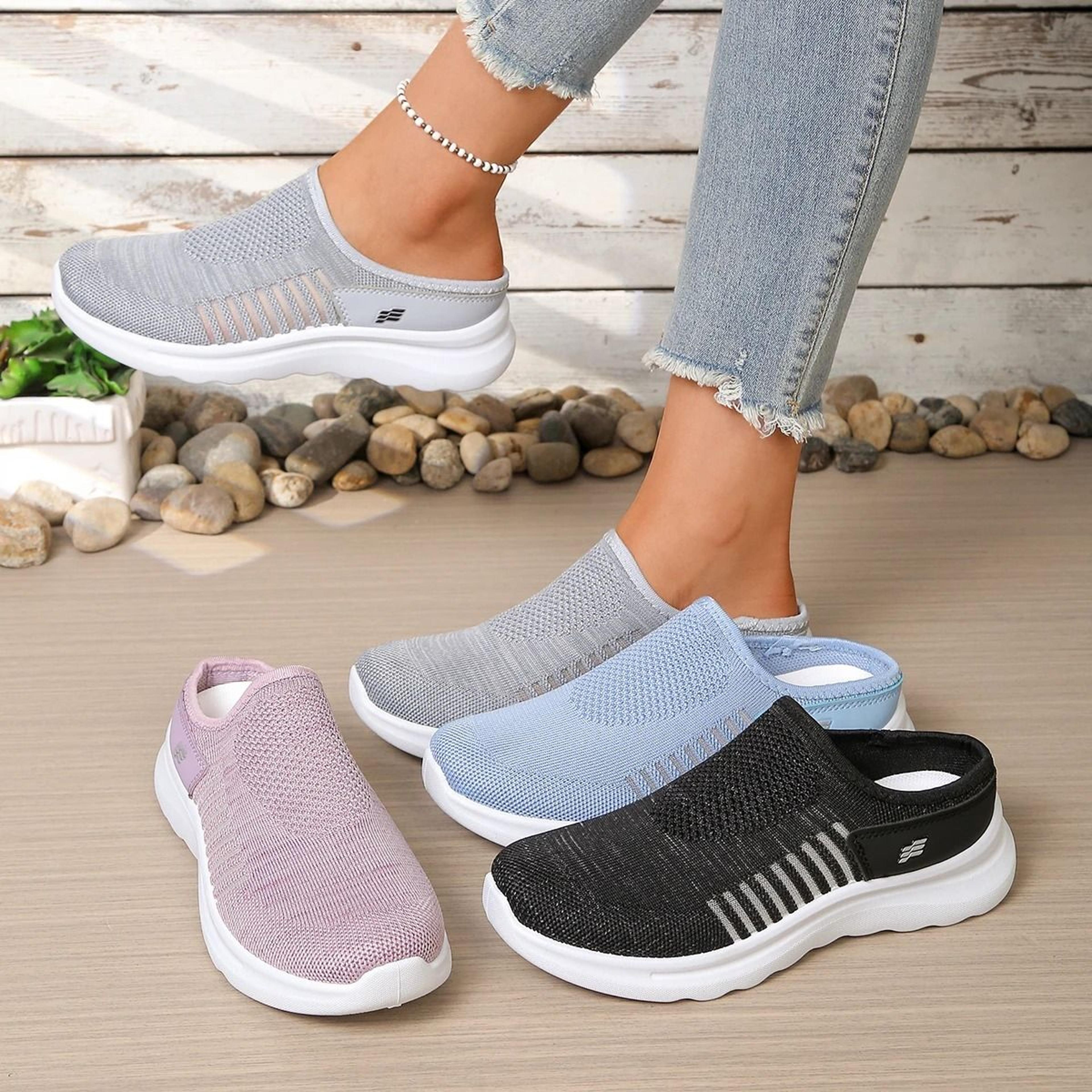 women's breathable comfort walking shoes
