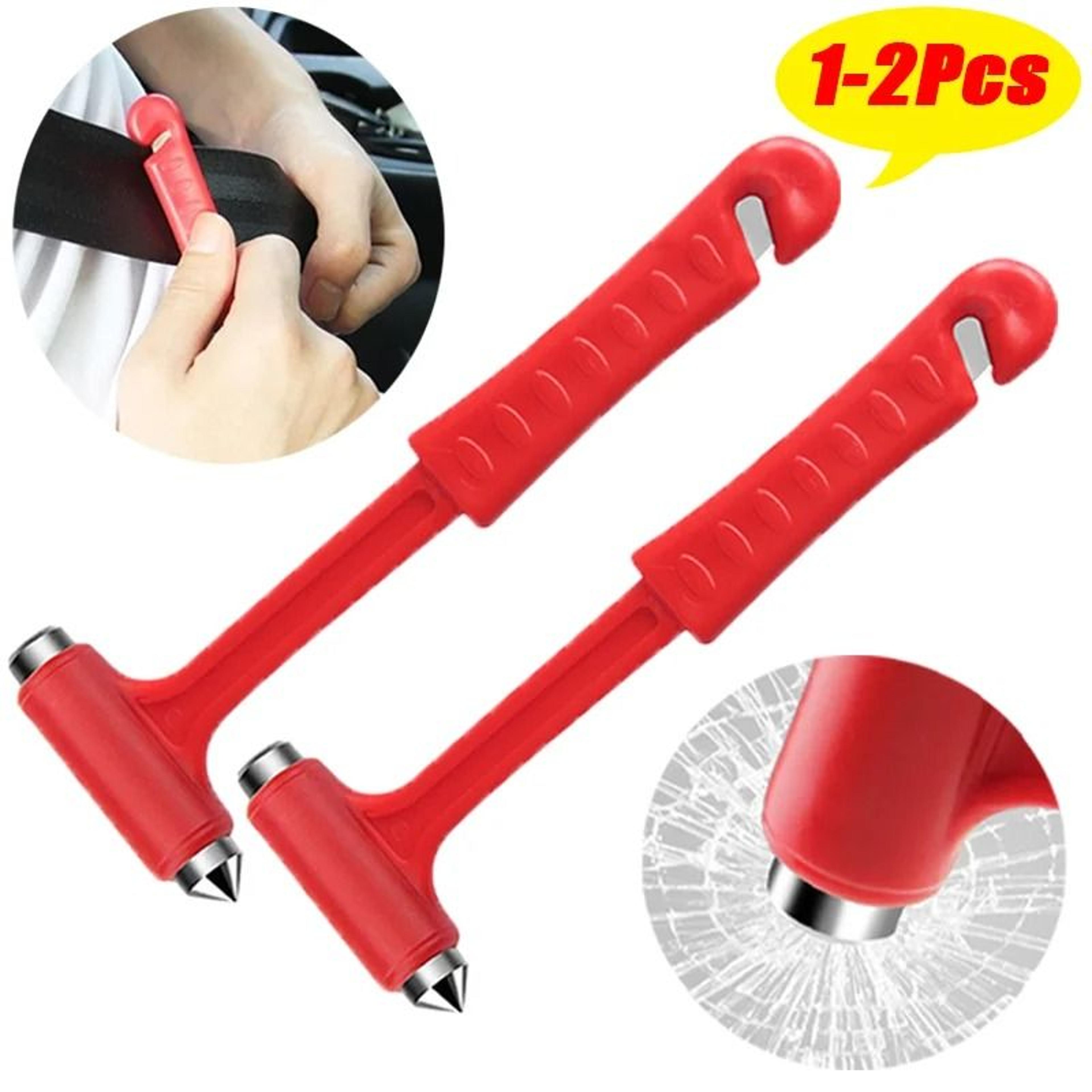 emergency car escape hammer and seat belt cutter