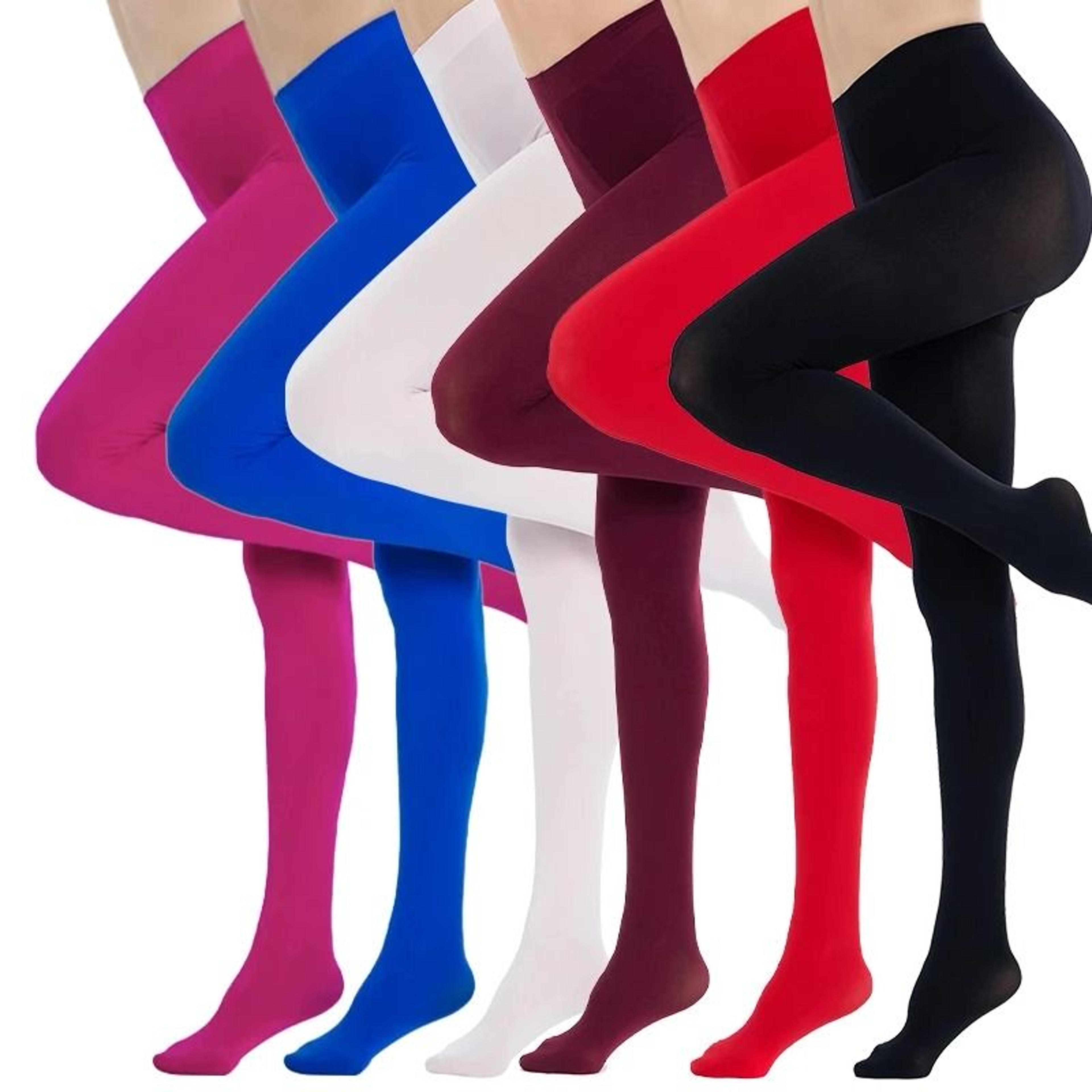 women's plus size velvet stretch pantyhose