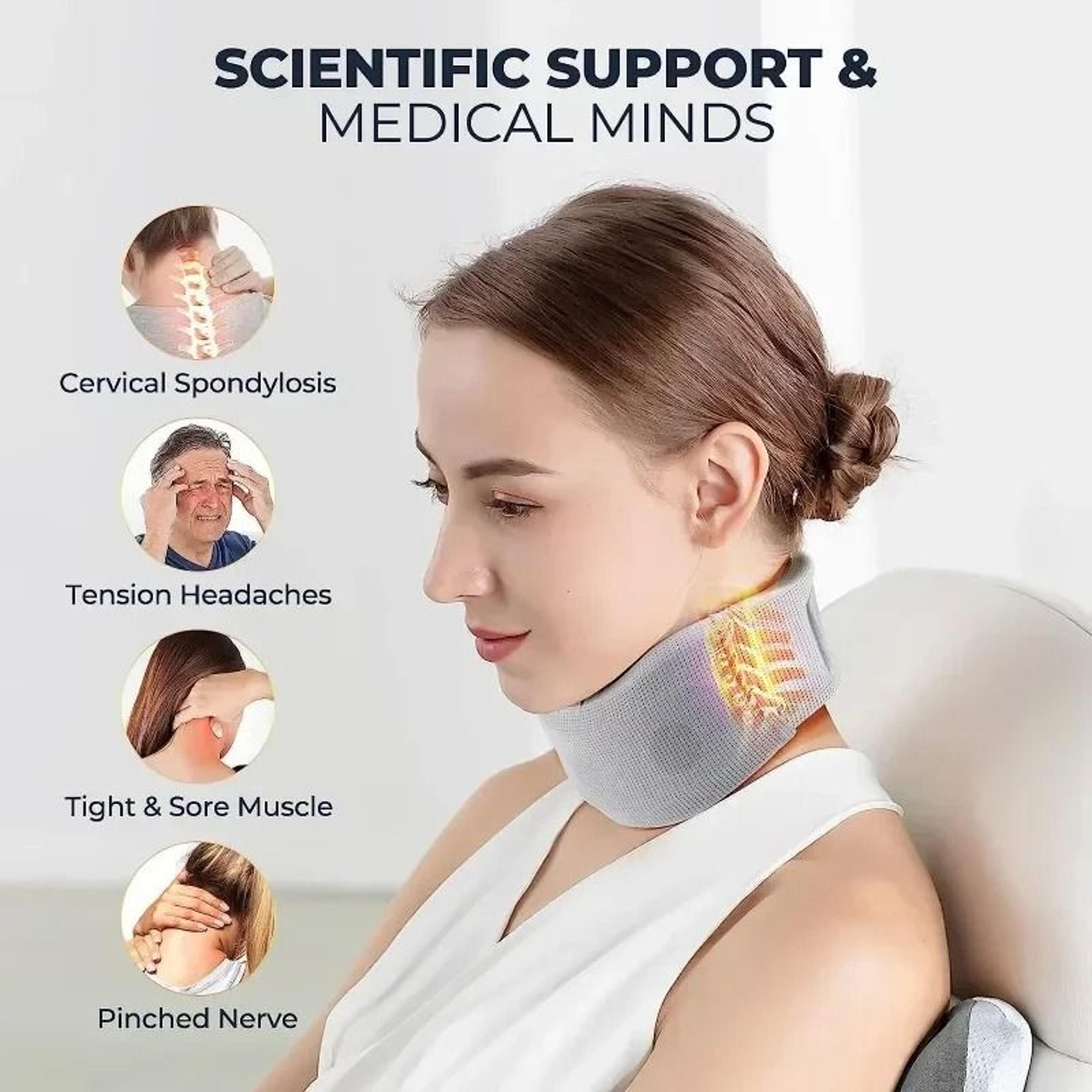 adjustable cervical neck support pillow