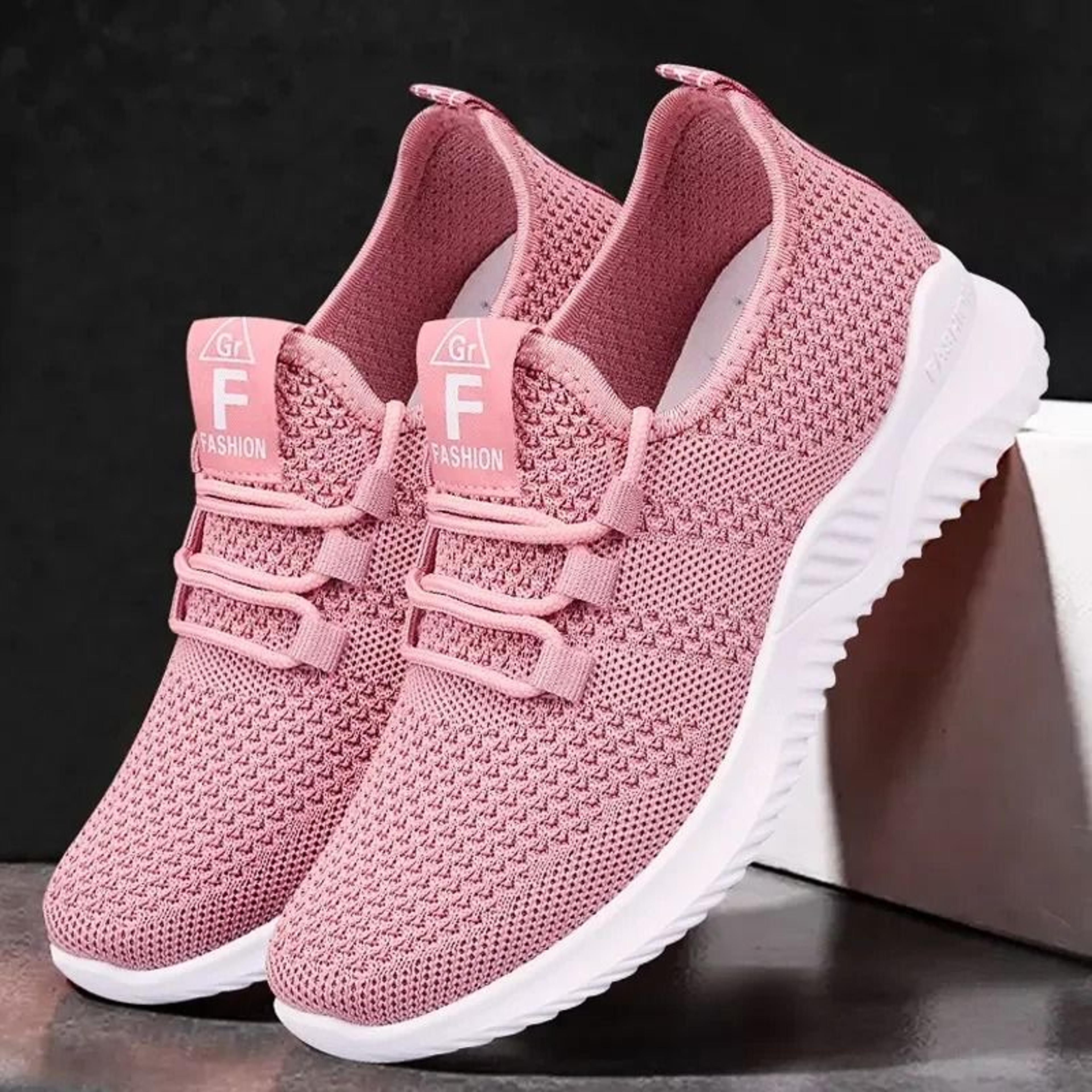 women's breathable platform casual sneakers