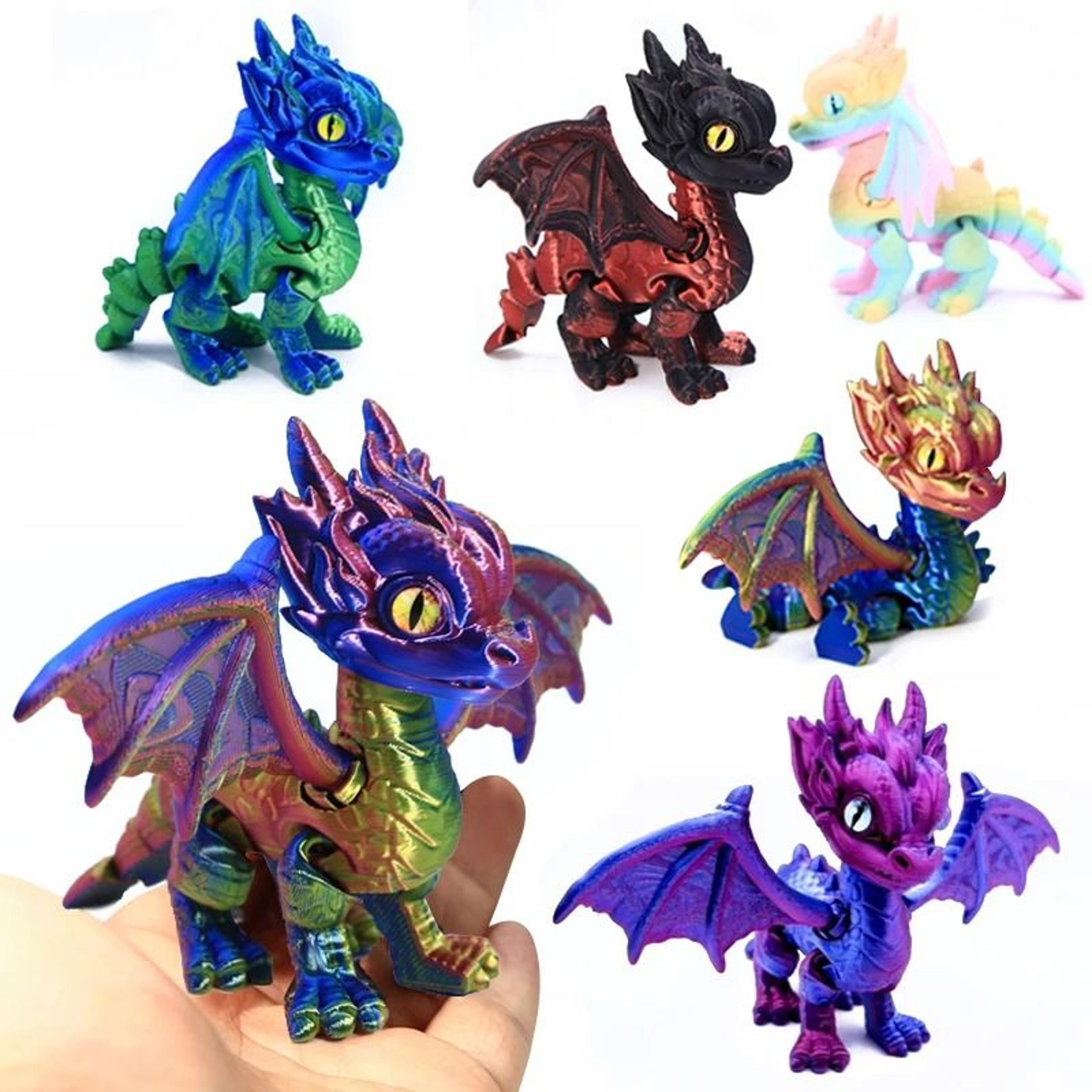 articulated demon dragon figurine