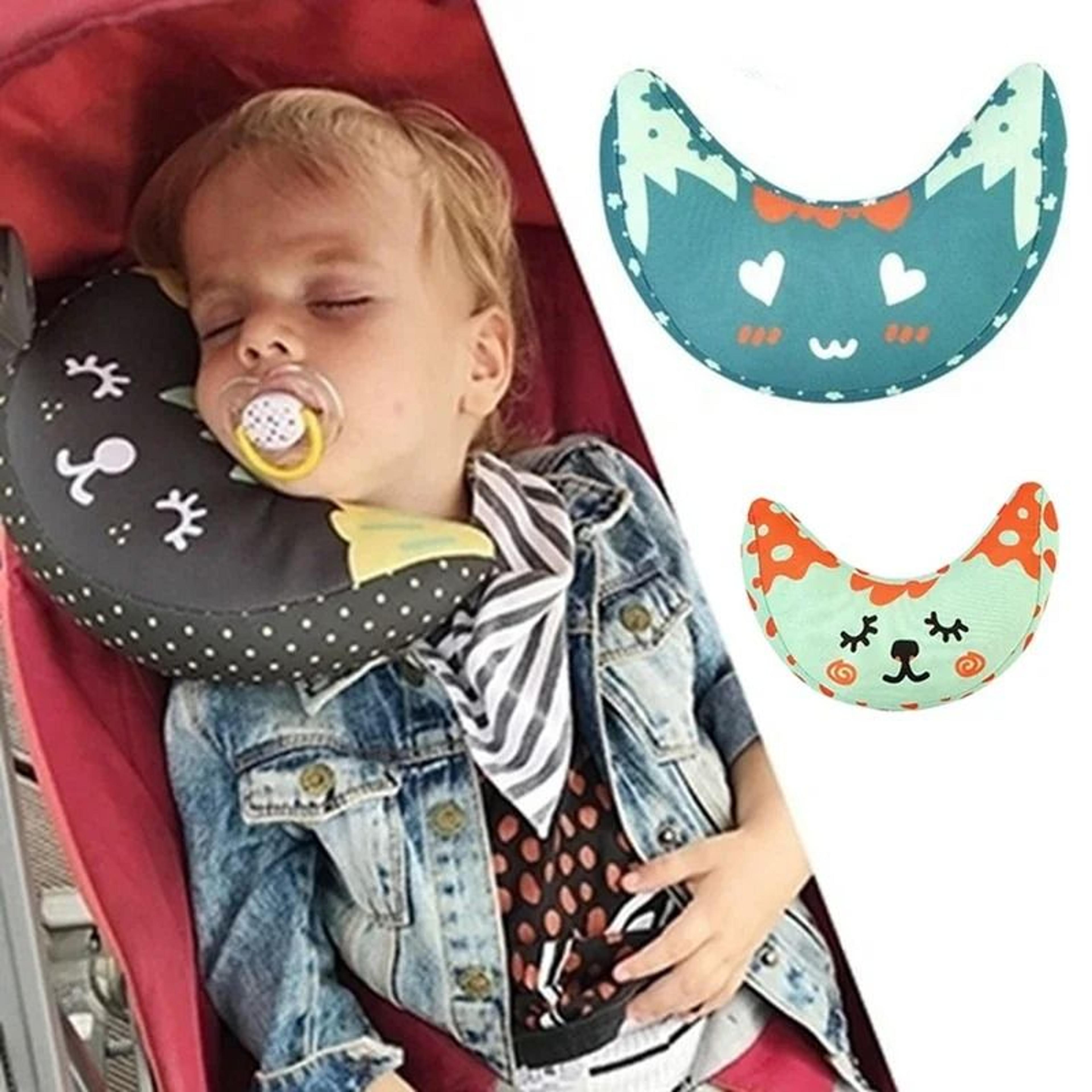 kids car seat headrest pillow