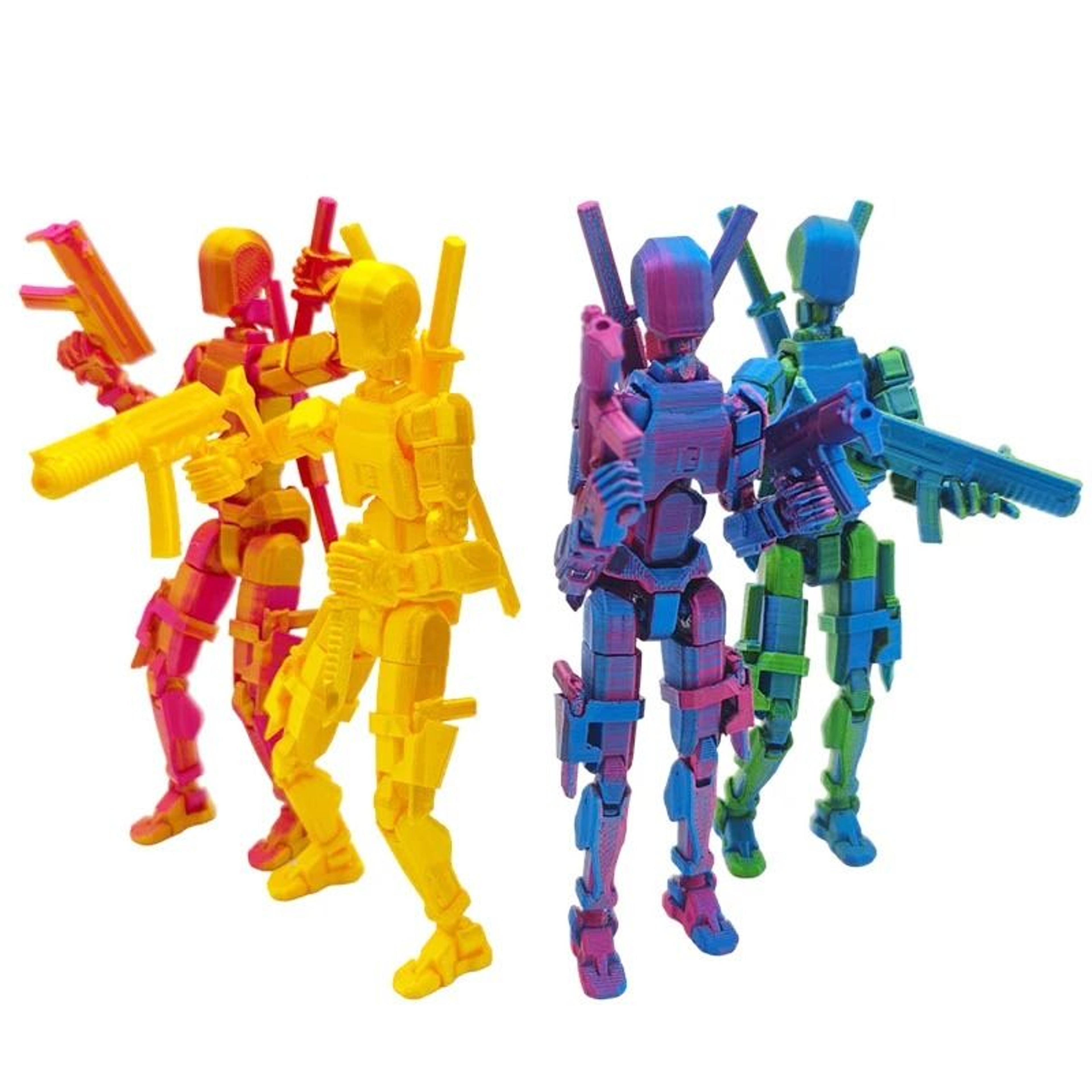 titan 13 action figure multi jointed movable robot mannequin toy