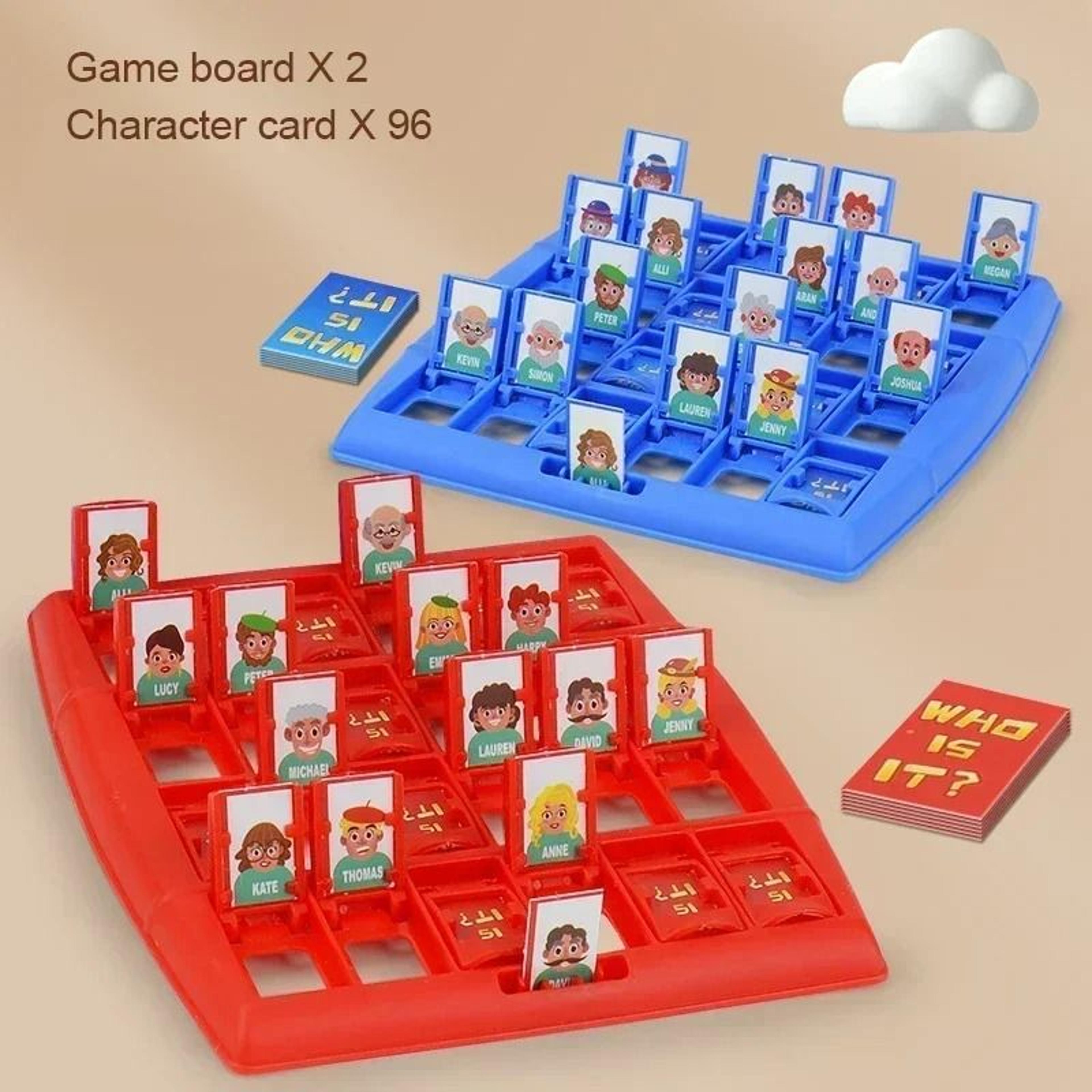 guess who i am board game family deduction and logic learning game