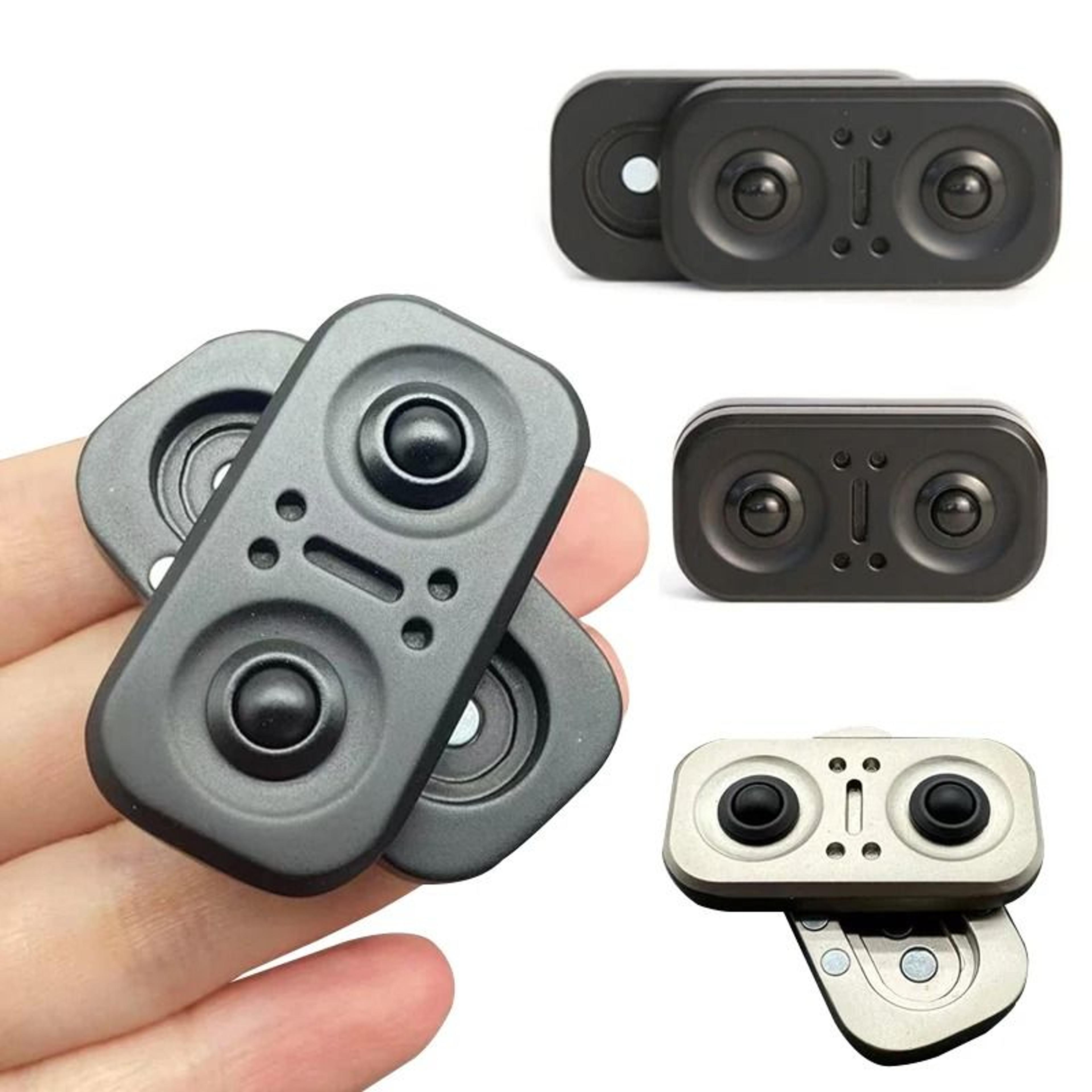 owl magnetic fidget slider metal desk toy and hand spinner