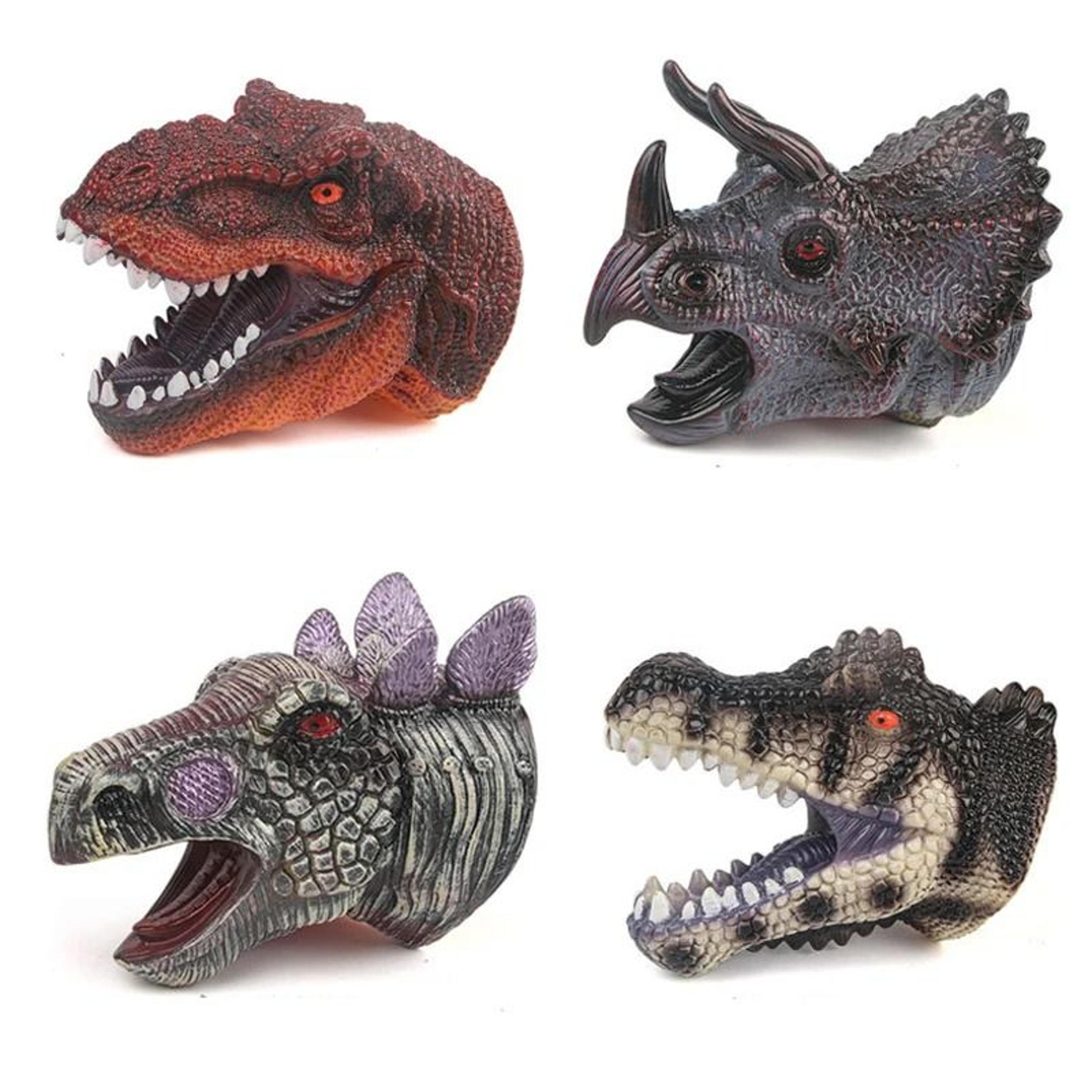 dinosaur hand puppet soft interactive role play toy for kids