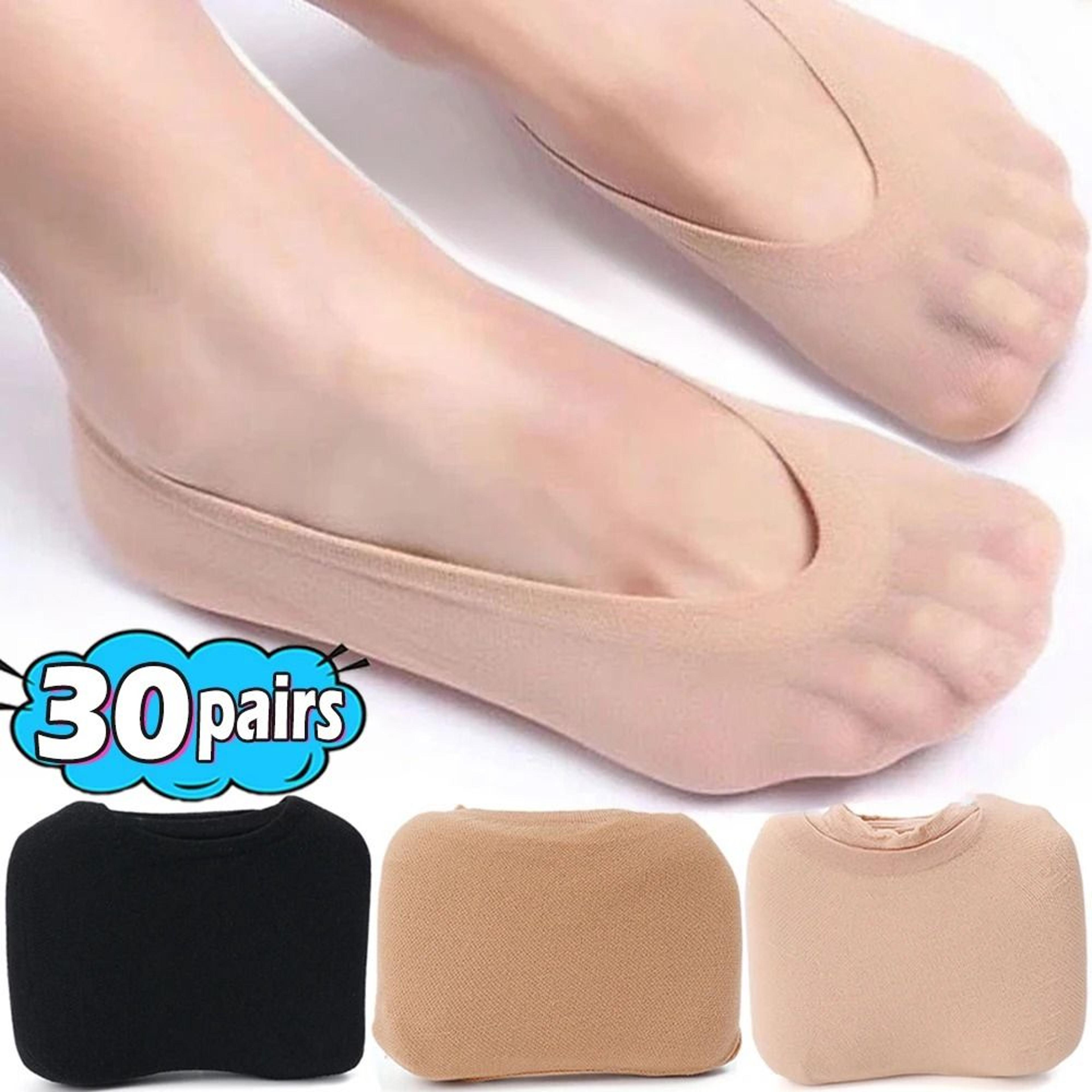 no show ice silk socks breathable non slip low cut socks bulk pack
