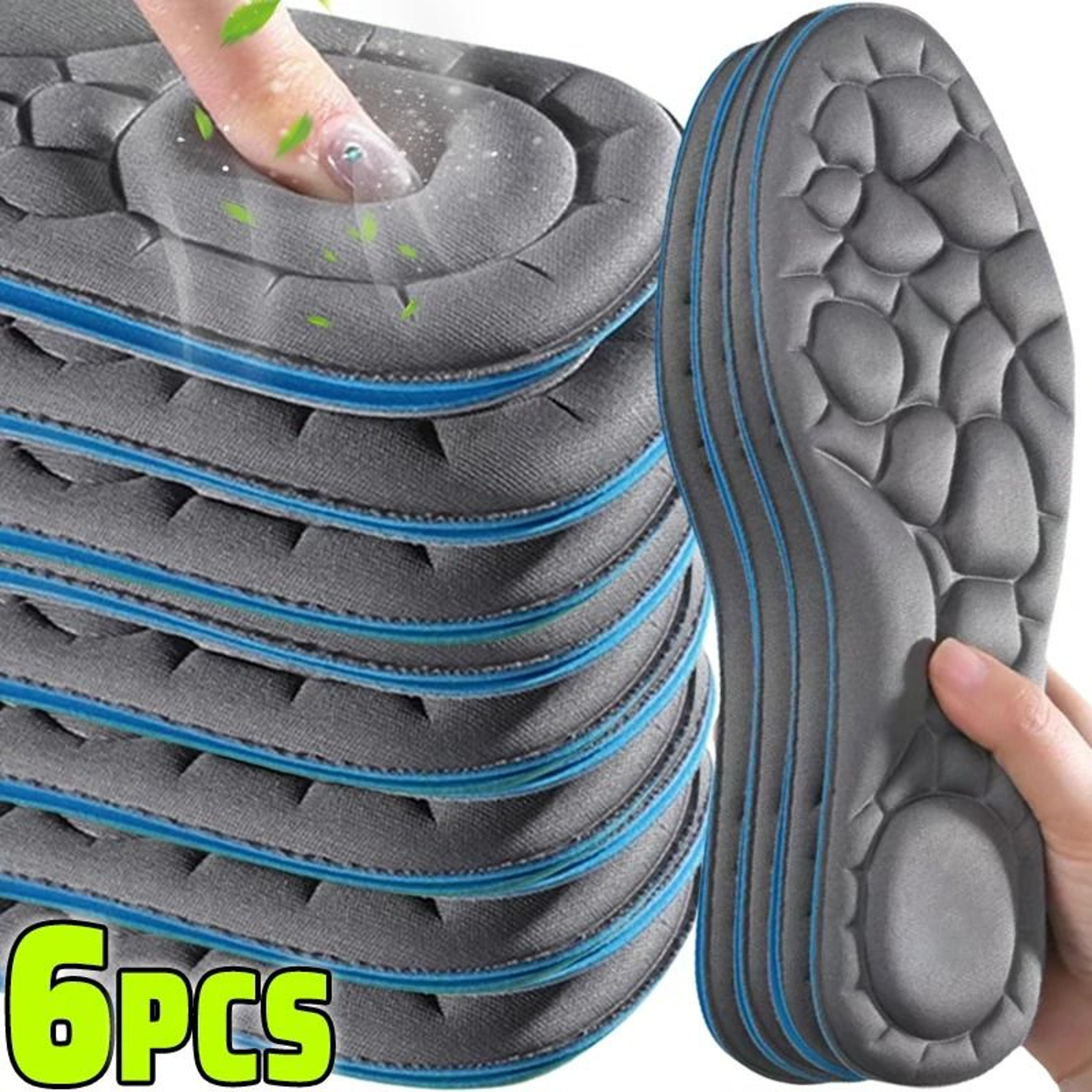 5d massage insoles orthopedic arch support cushioned shoe inserts